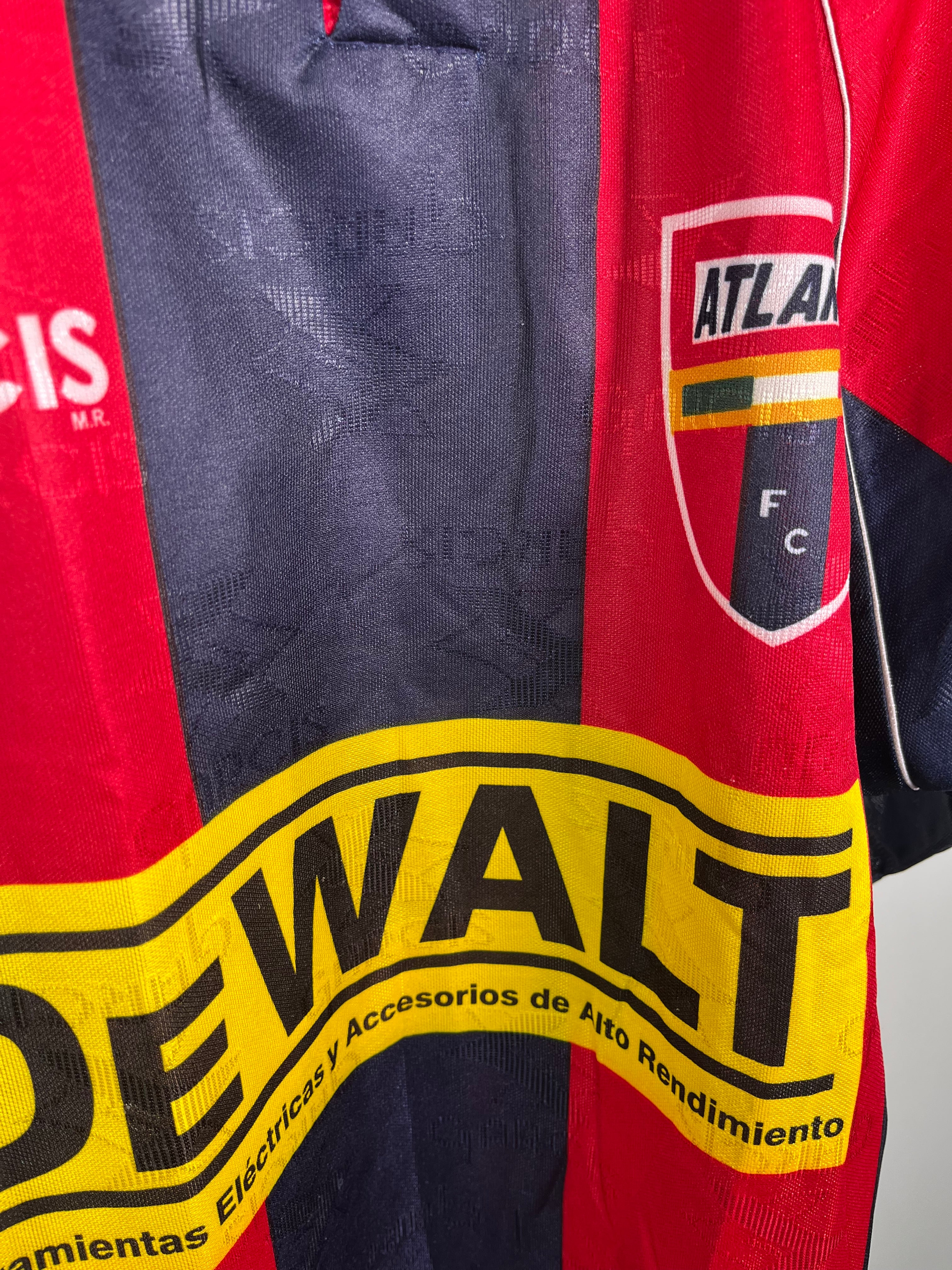 Jersey Atlante Local 1997 1998 Match Worn Ignacio "Nacho" Ambriz (L)
