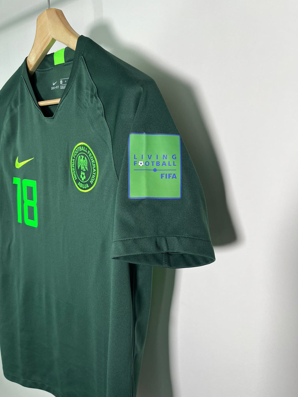 Jersey Nigeria Visita 2018 2019 *Mundial Rusia* Alex Iwobi (M)