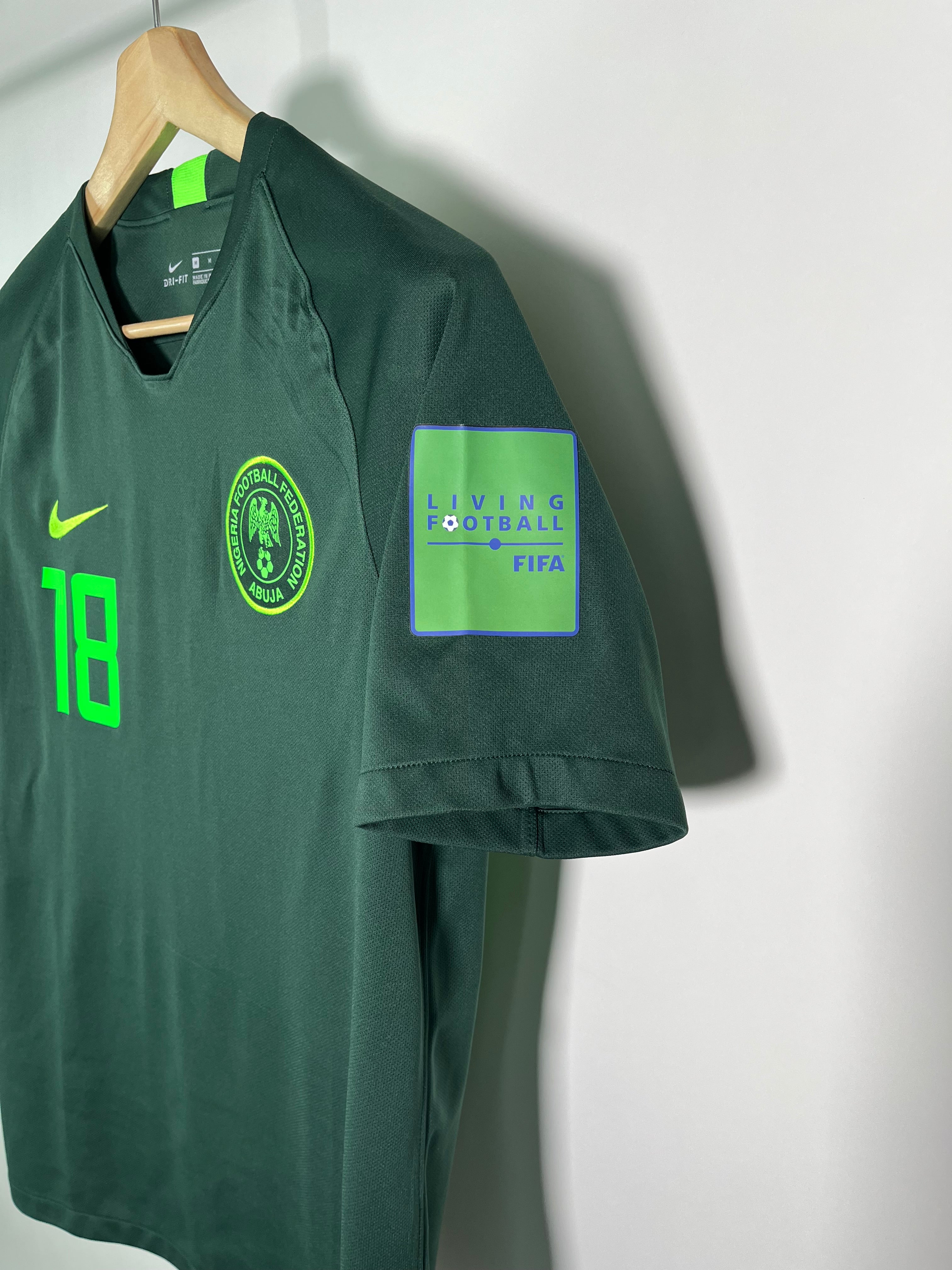 Jersey Nigeria Visita 2018 2019 *Mundial Rusia* Alex Iwobi (M)