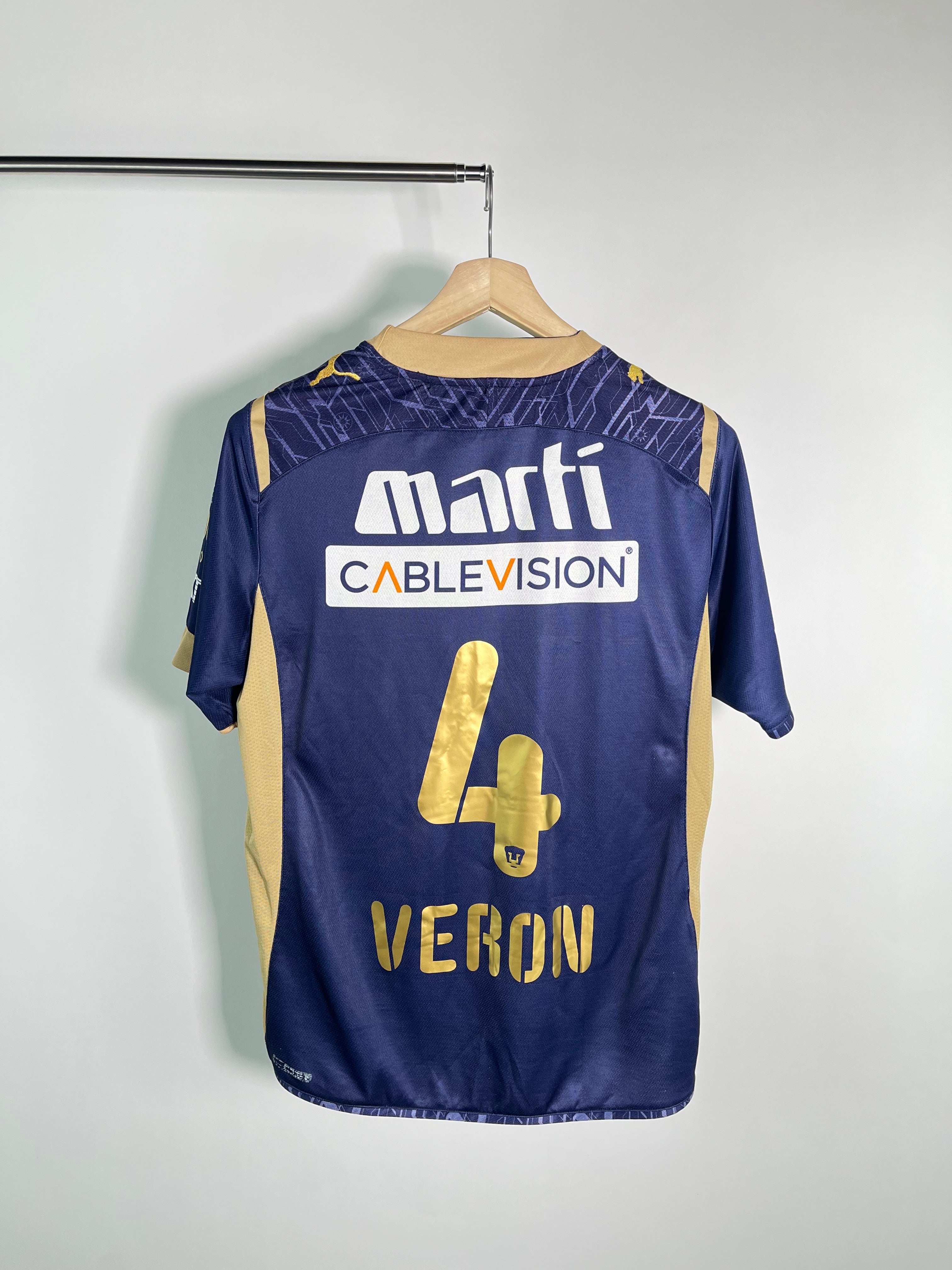 Jersey Pumas Visita 2009 2010 Darío Verón (M)