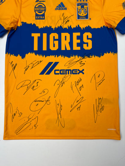 Jersey Tigres Local 2020 2021 Autografiada Plantilla (M)