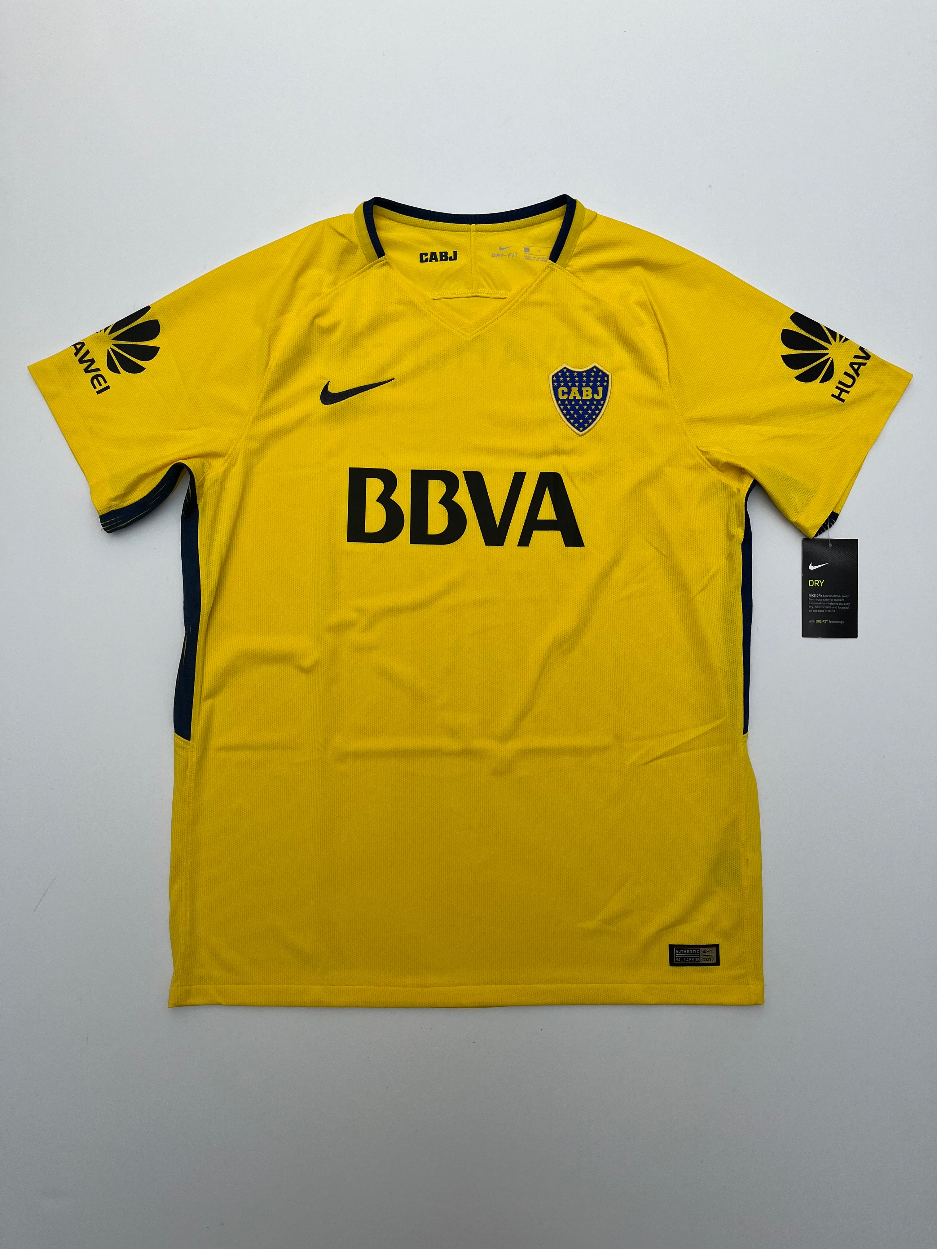 Jersey Boca Juniors Visita 2017 2018 Versión Jugador (XL)