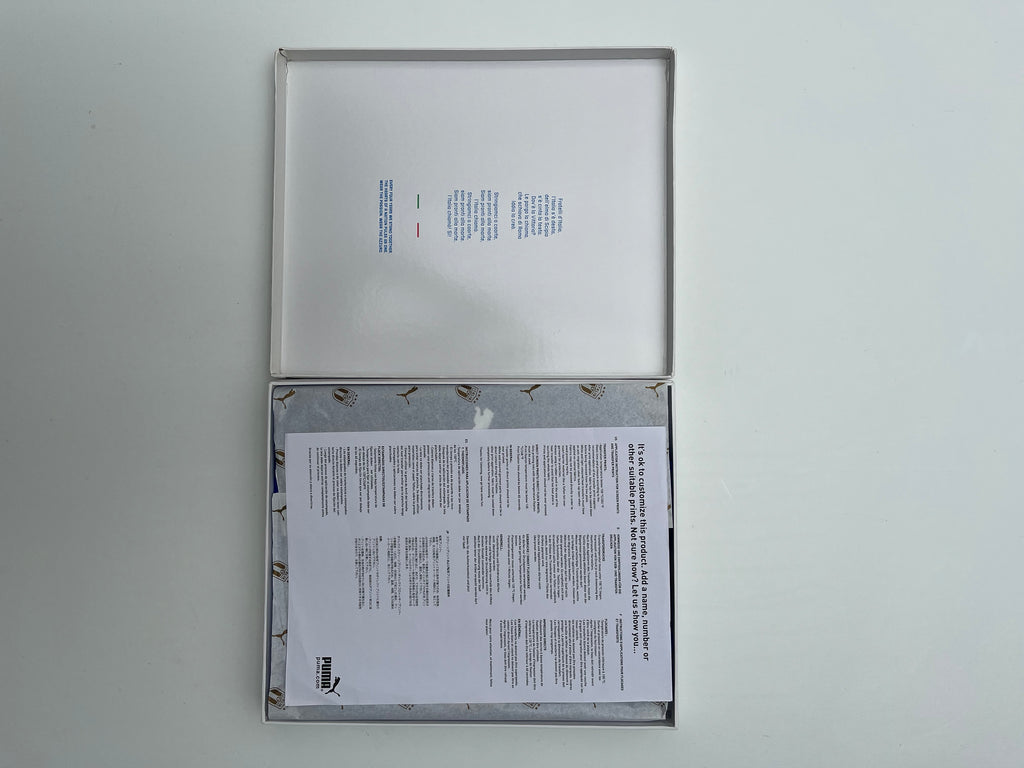 Jersey Italia Local 2018 2019 *Con Caja* Versión Jugador (M)