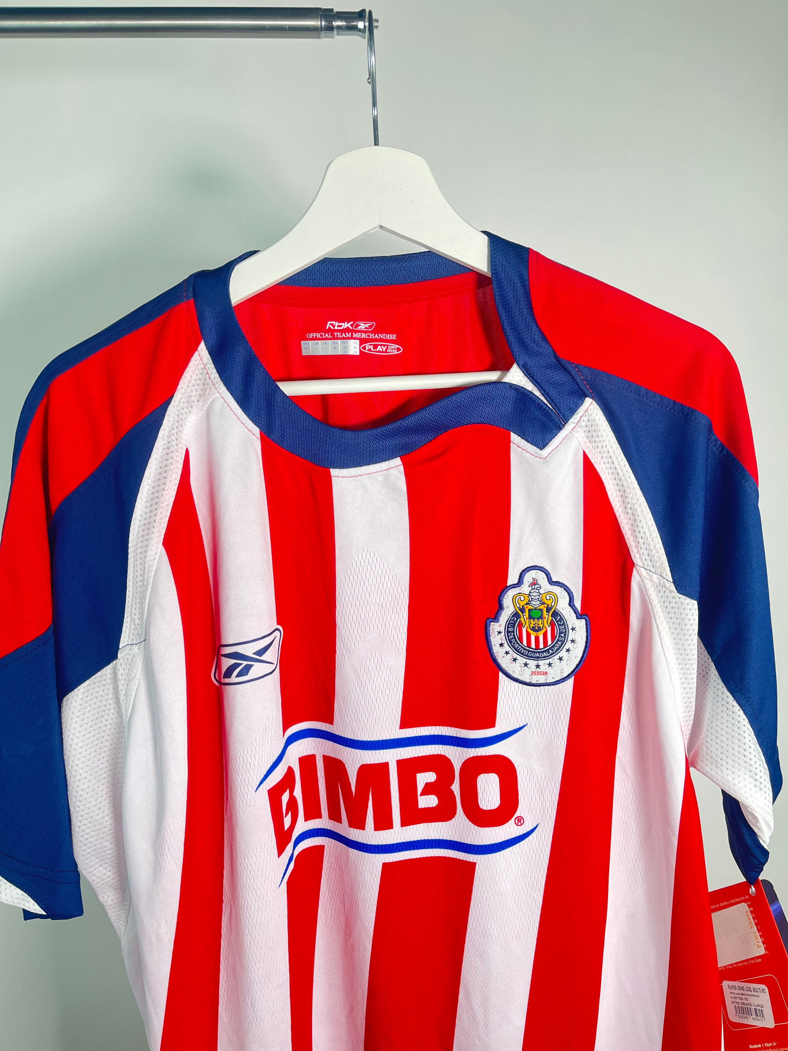 Jersey Chivas Local 2007 2008 *C/Etiquetas* (XL)