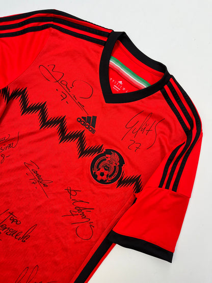 Jersey México Visita 2014 2015 Autografiado (S)