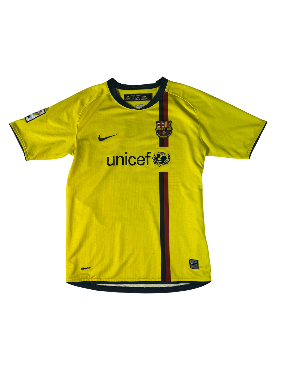 Jersey Barcelona Visita 2008 2009 Andrés Iniesta (XL Niño)