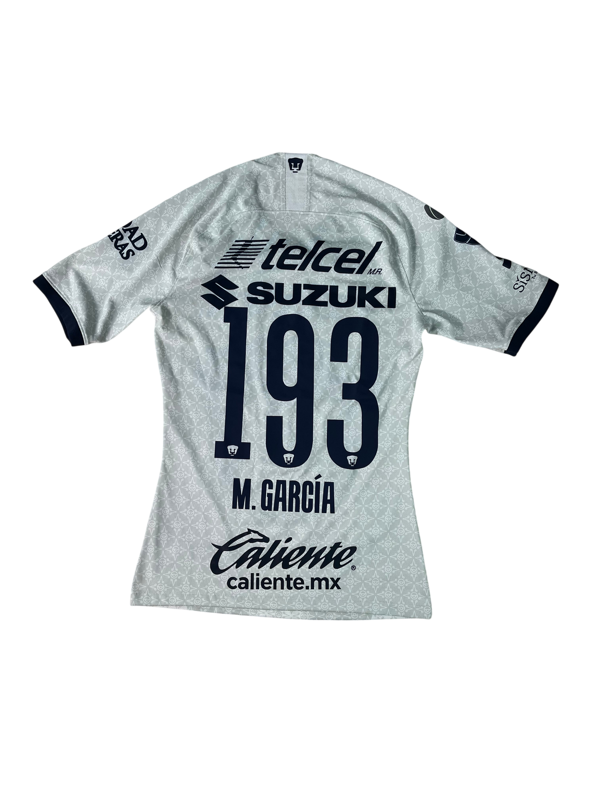 Jersey Pumas Local 2019 2020 Utilería Marco García (S)