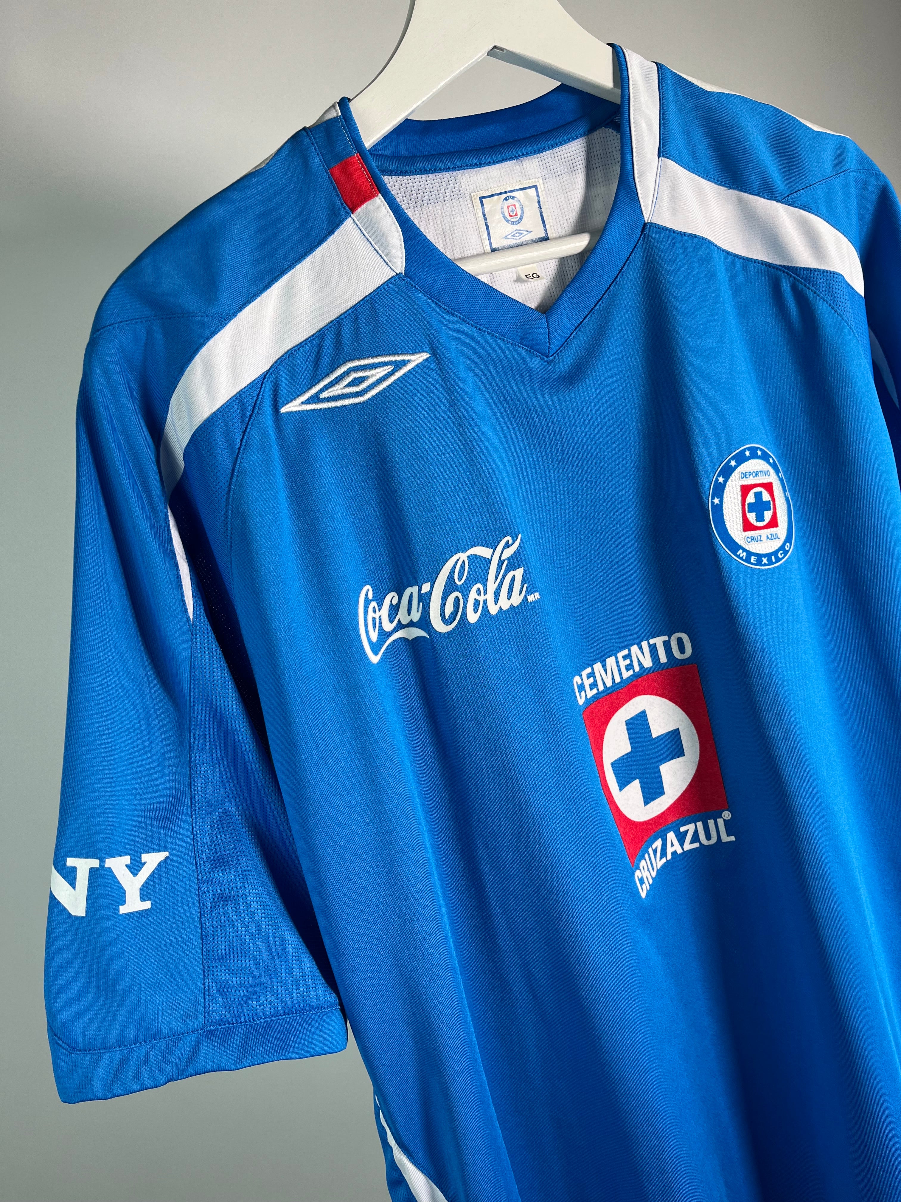 Jersey Cruz Azul Local 2008 2009 Joaquín Beltran (XL)