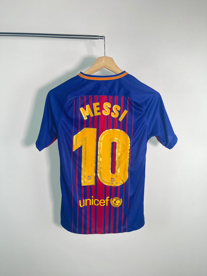 Jersey Barcelona Local 2017 2018 Lionel Messi (S)