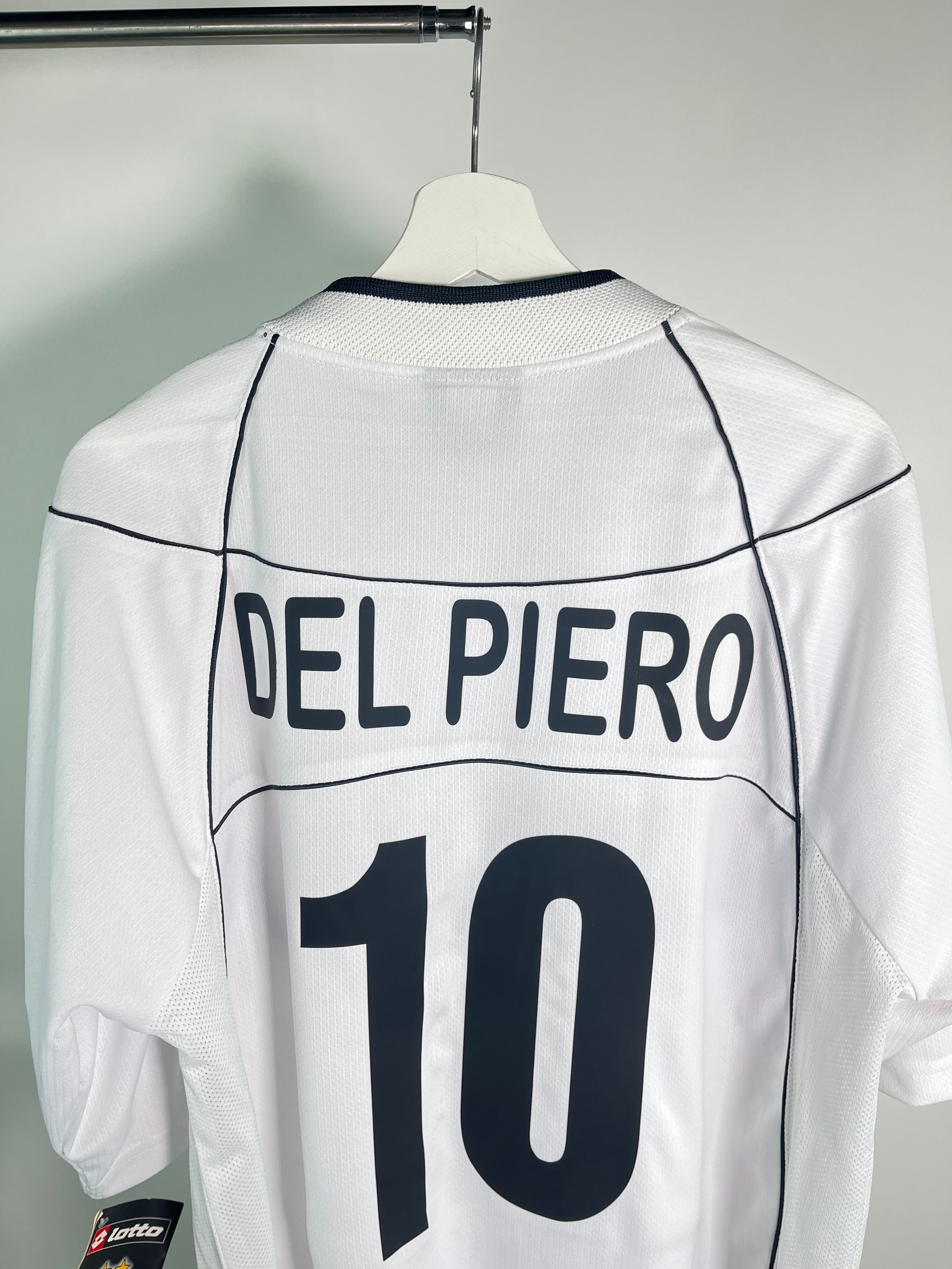 Jersey Juventus Visita 2002 2003 Alessandro Del Piero *C/Etiquetas* (XL)