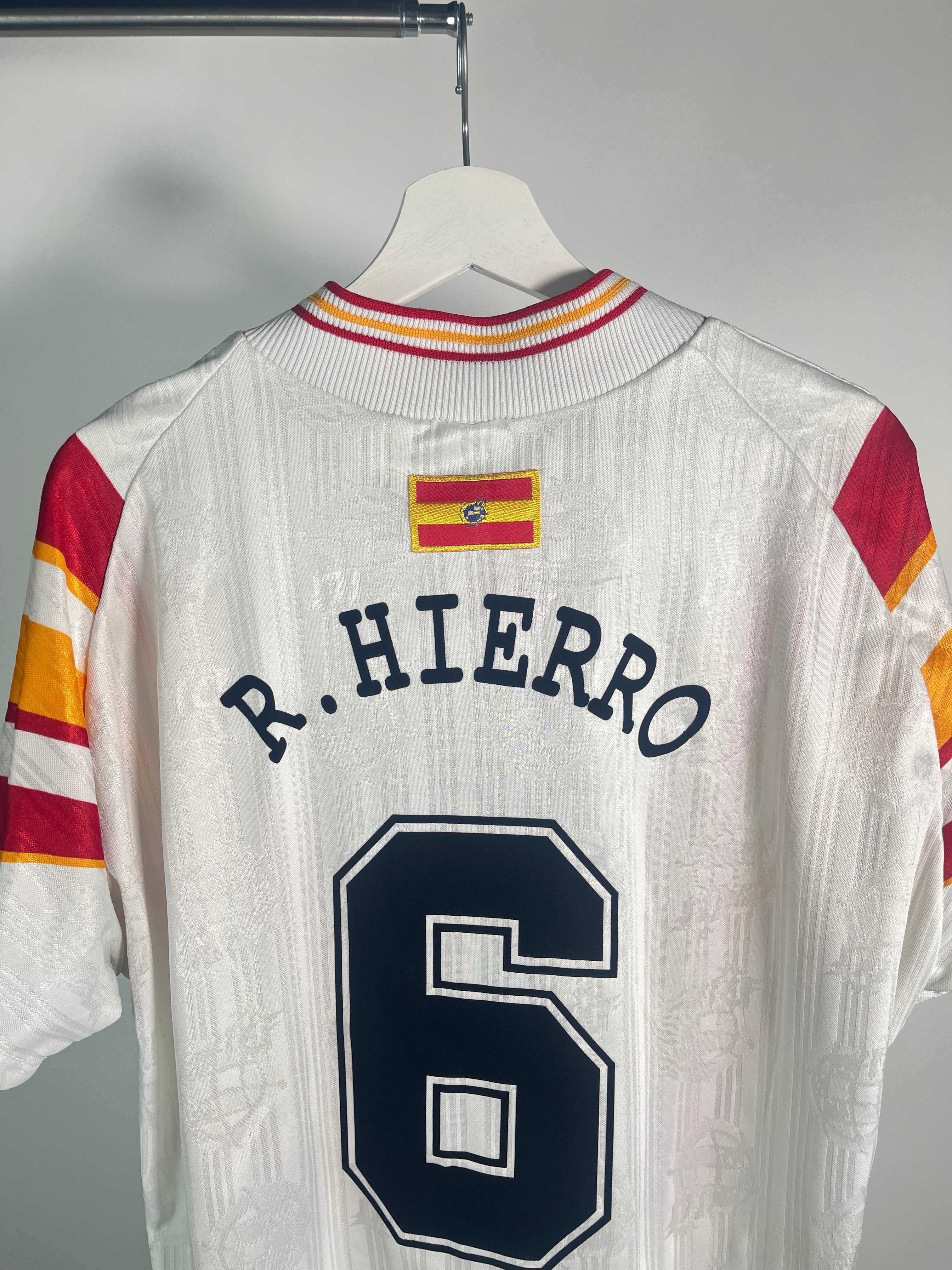 Jersey España Tercera 1996 1998 Fernando Hierro (L)