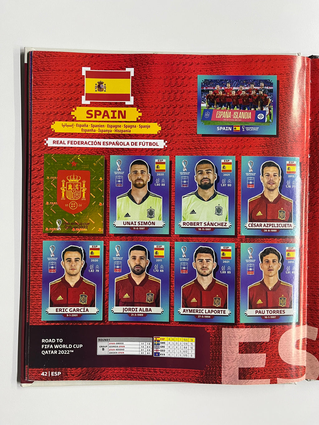 Álbum Panini Mundial Qatar 2022 Edición Pasta dura (Completo)