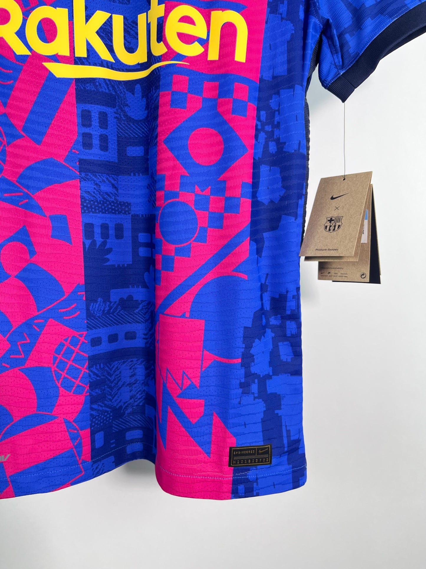 Jersey Barcelona Tercera 2021 2022 Versión Jugador *C/Etiquetas* Memphis Depay (M)