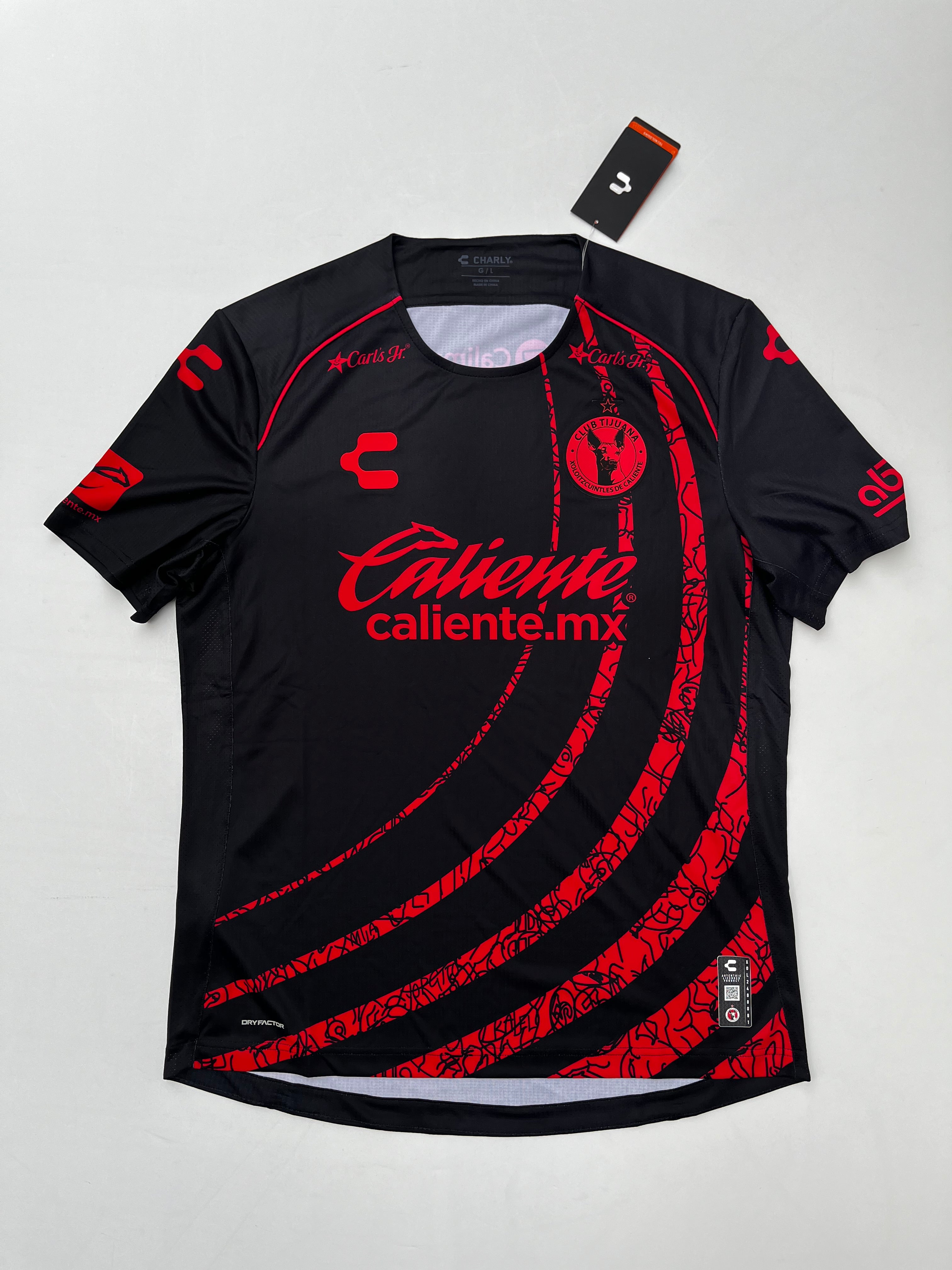 Jersey Xolos Local 2024 2025 *C/Etiquetas* (L)