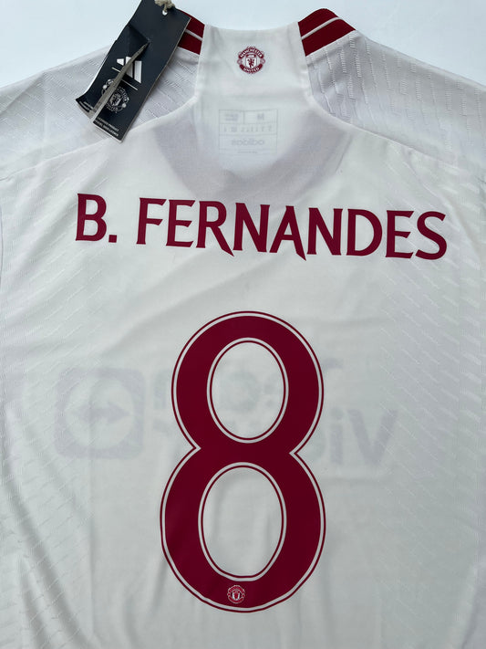 Jersey Manchester United Visita 2024 2025 Versión Jugador Bruno Fernandes (M)