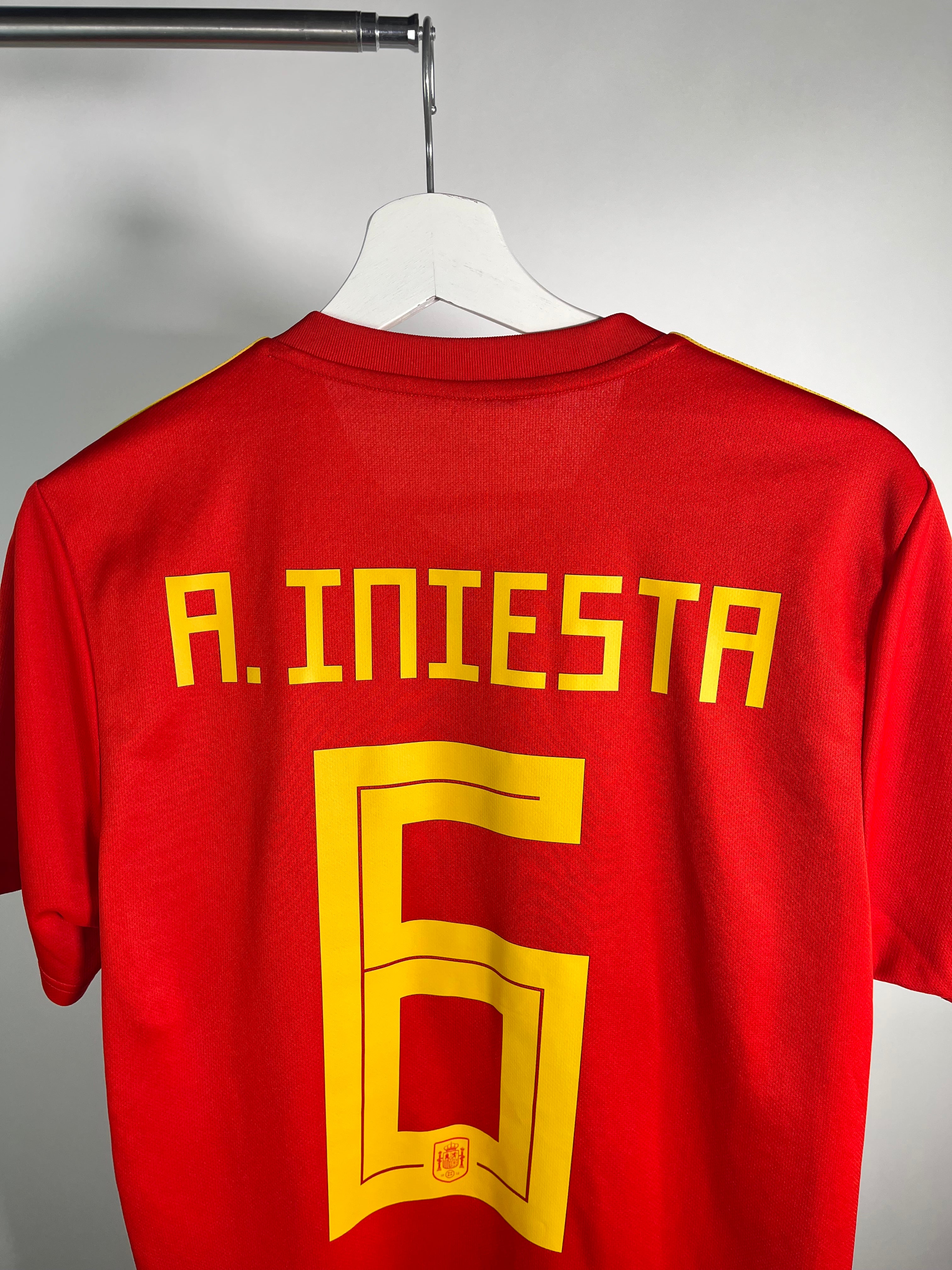 Jersey España Local 2018 2020 Andrés Iniesta (M)