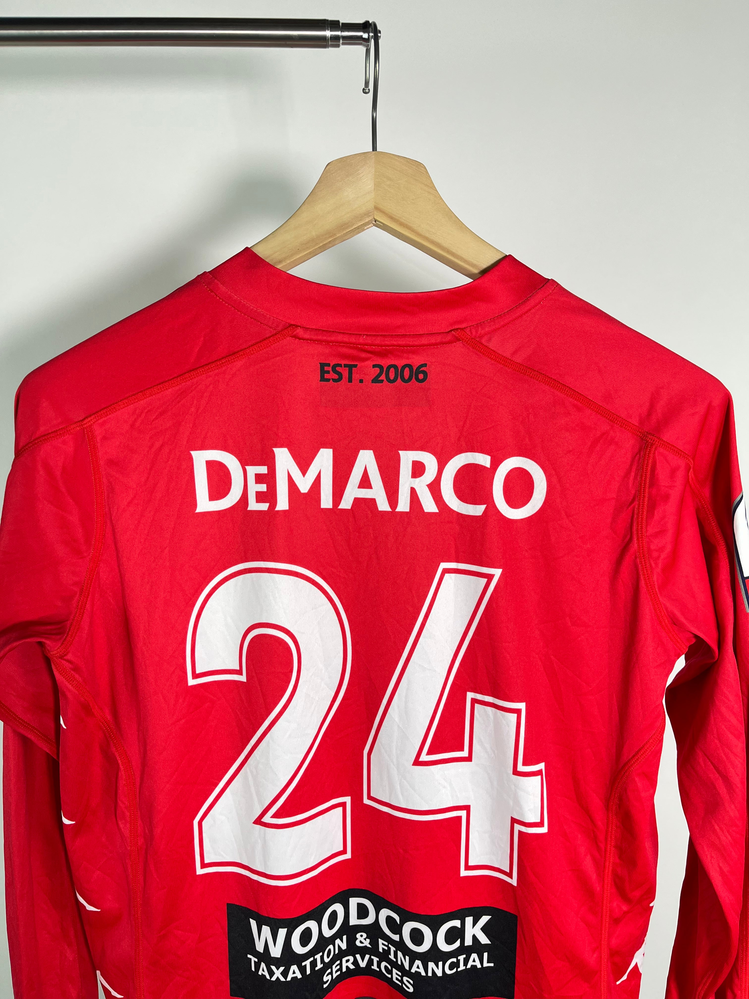 Jersey Metro United Local 2021 2022 Manga Larga Utilería De Marco (S)