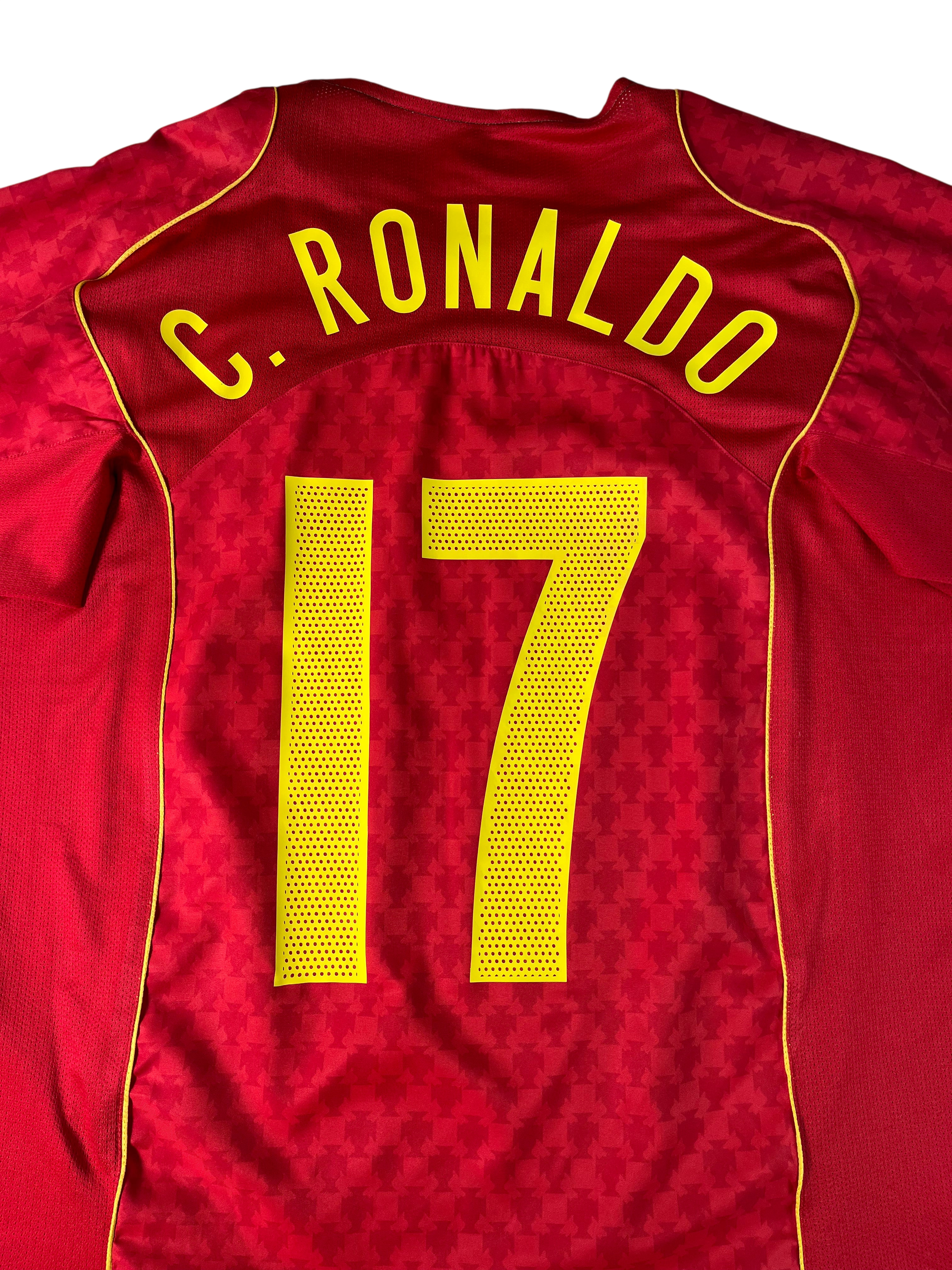 Jersey Portugal Local 2004 2006 Cristiano Ronaldo (S)