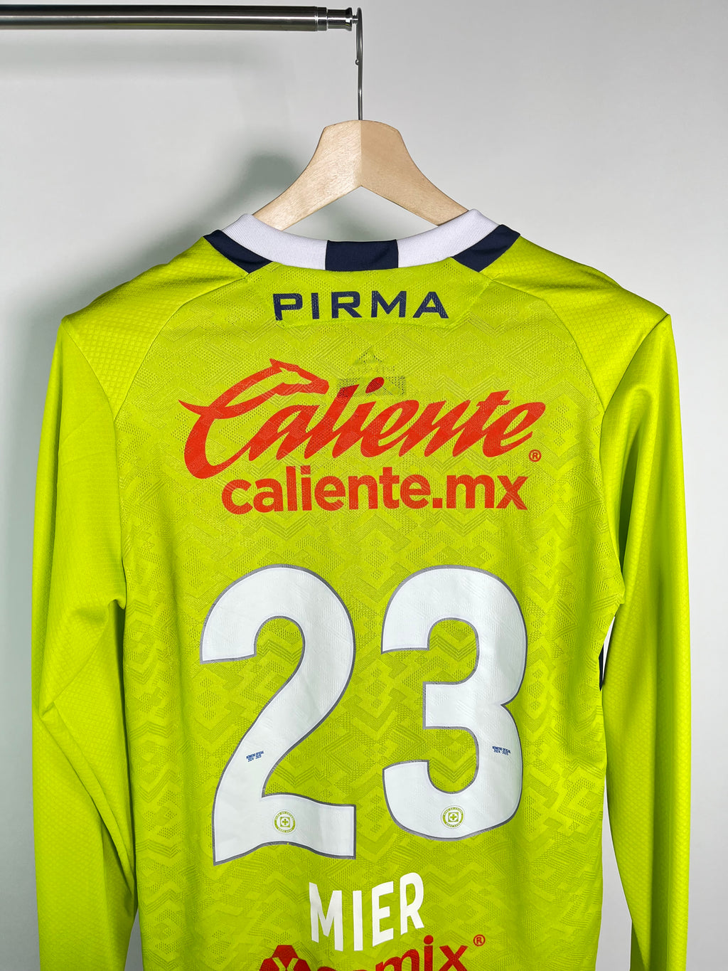Jersey Cruz Azul Portero 2024 2025 Manga Larga Kevin Mier (S)