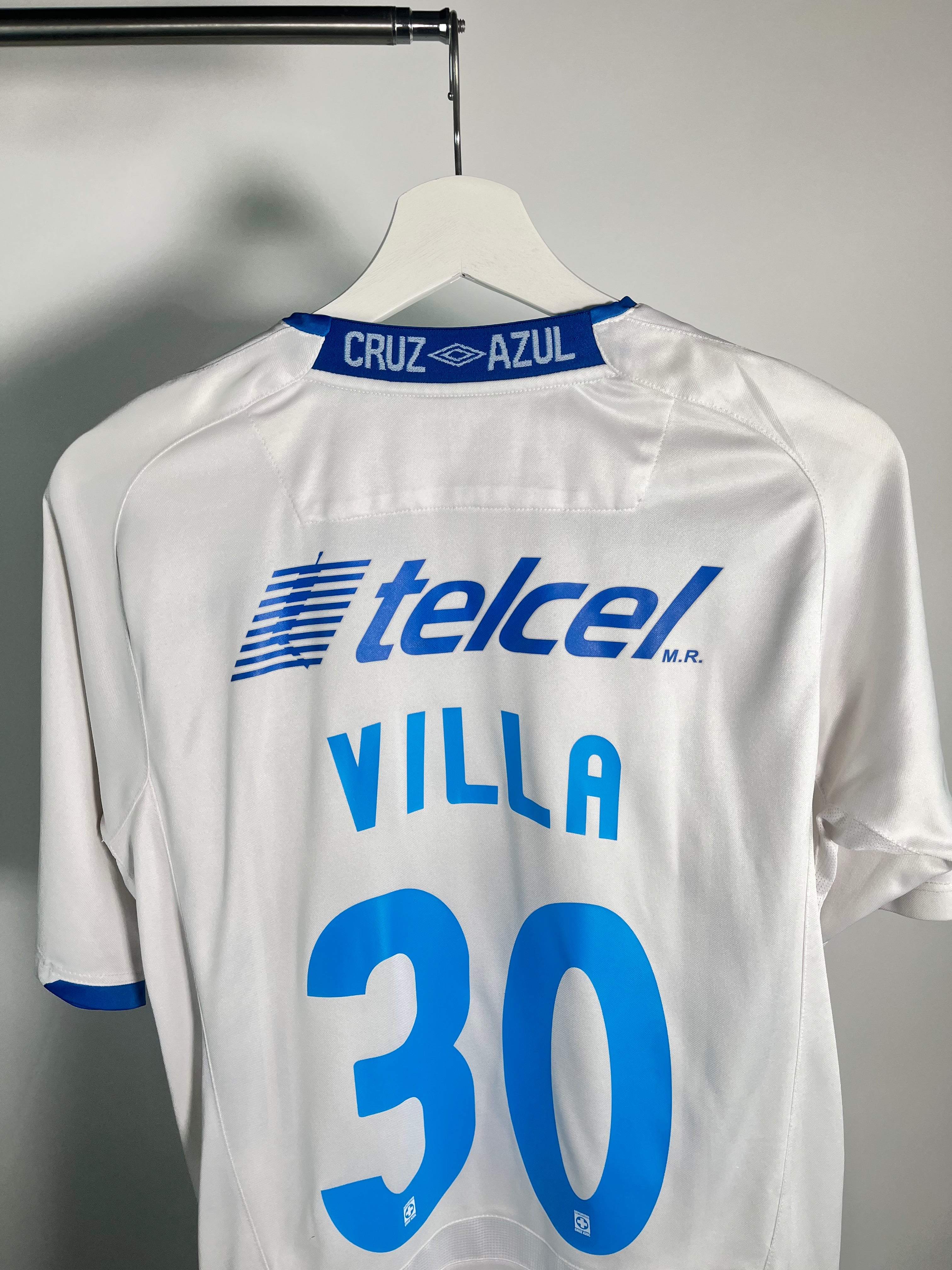 Jersey Cruz Azul Visita 2009 2010 Emanuel Villa (XS)