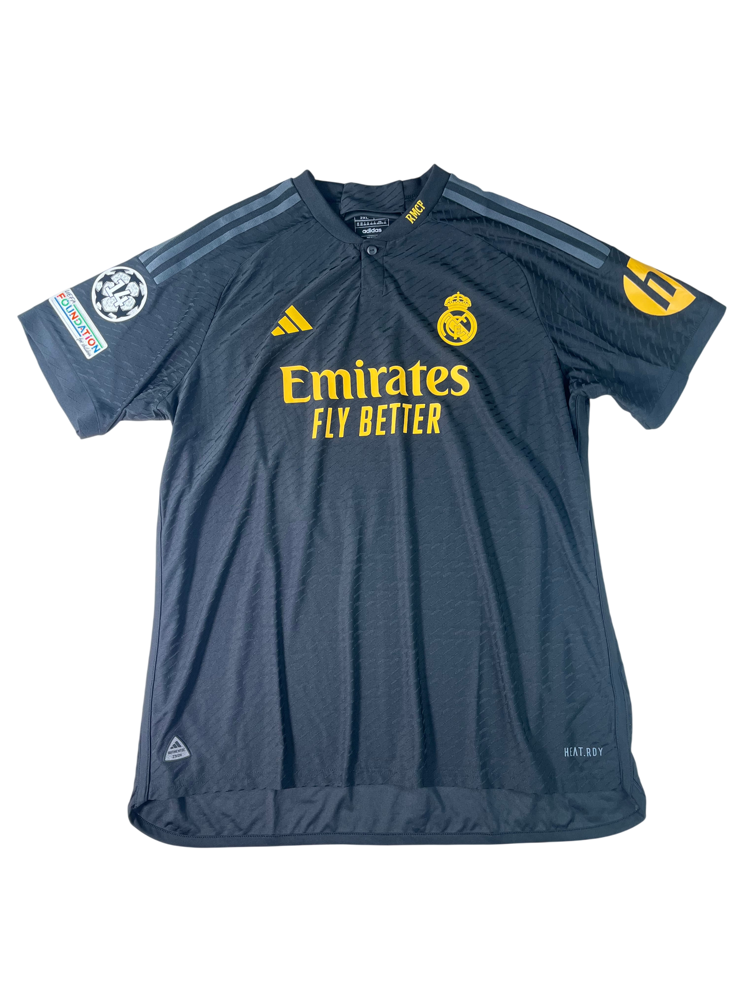 Jersey Real Madrid Tercera 2023 2024 Versión Jugador Luka Modrić (XXL)