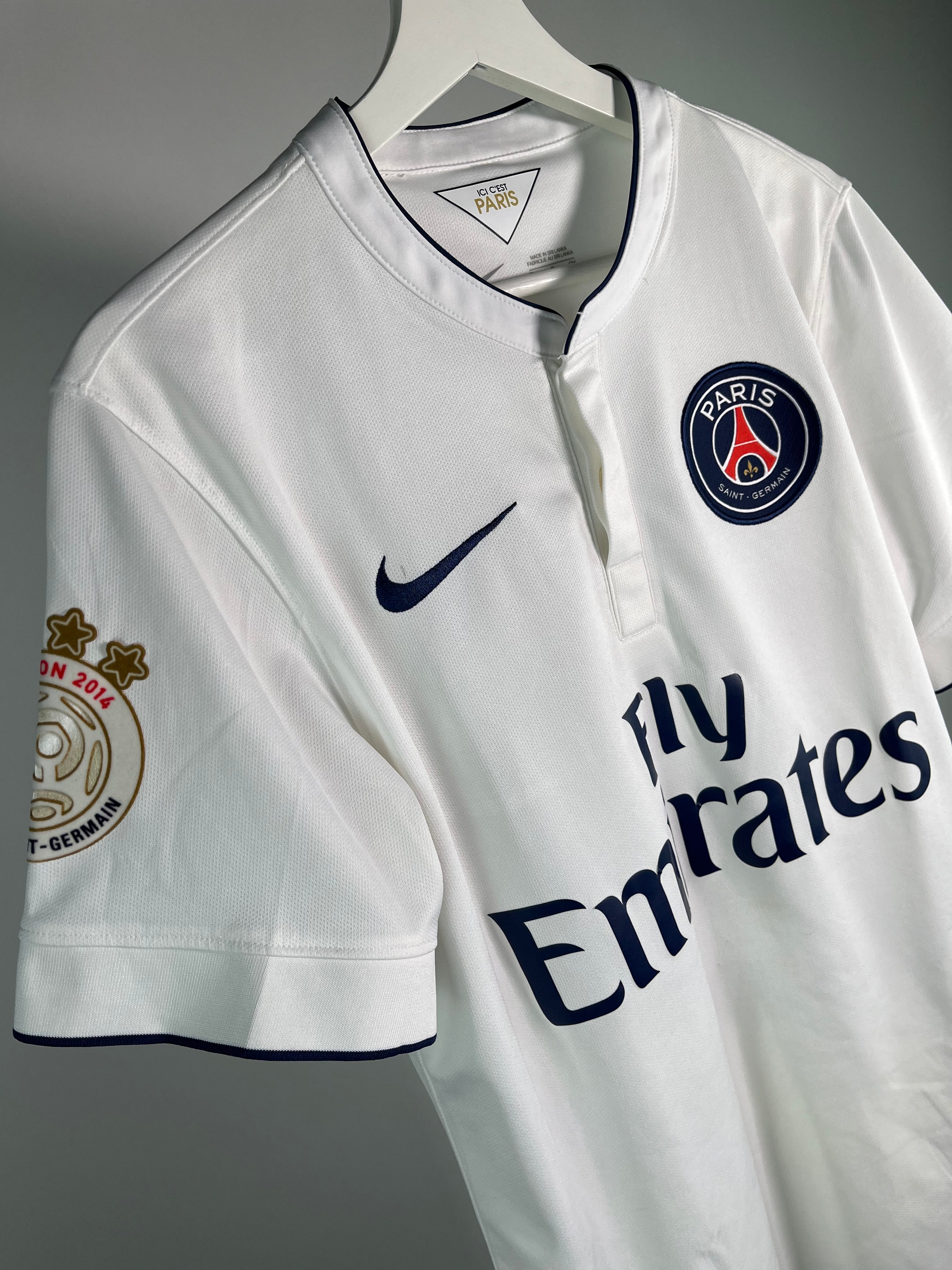 Jersey PSG Visita 2014 2015 Zlatan Ibrahimovic (S)