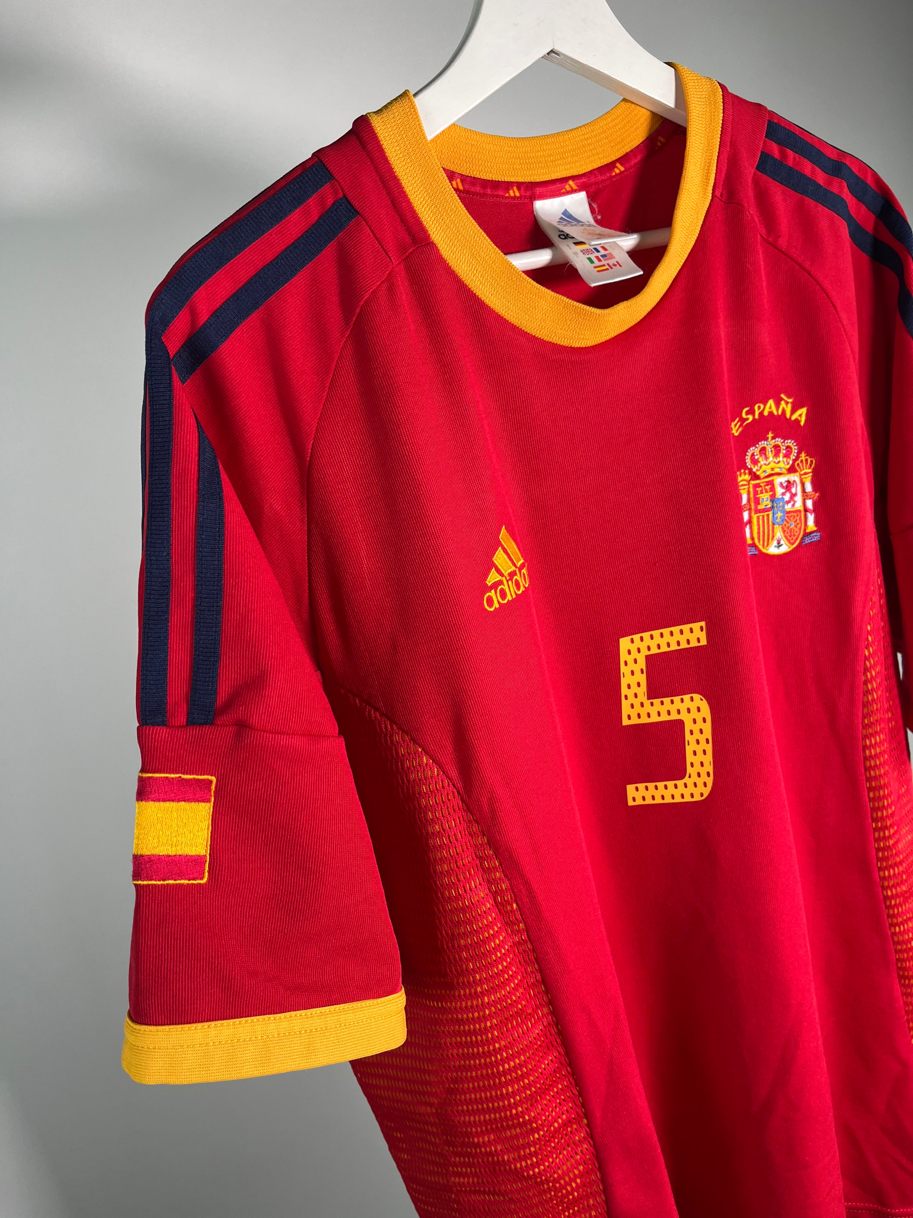 Jersey España Local 2002 2003  Carles Puyol (L)