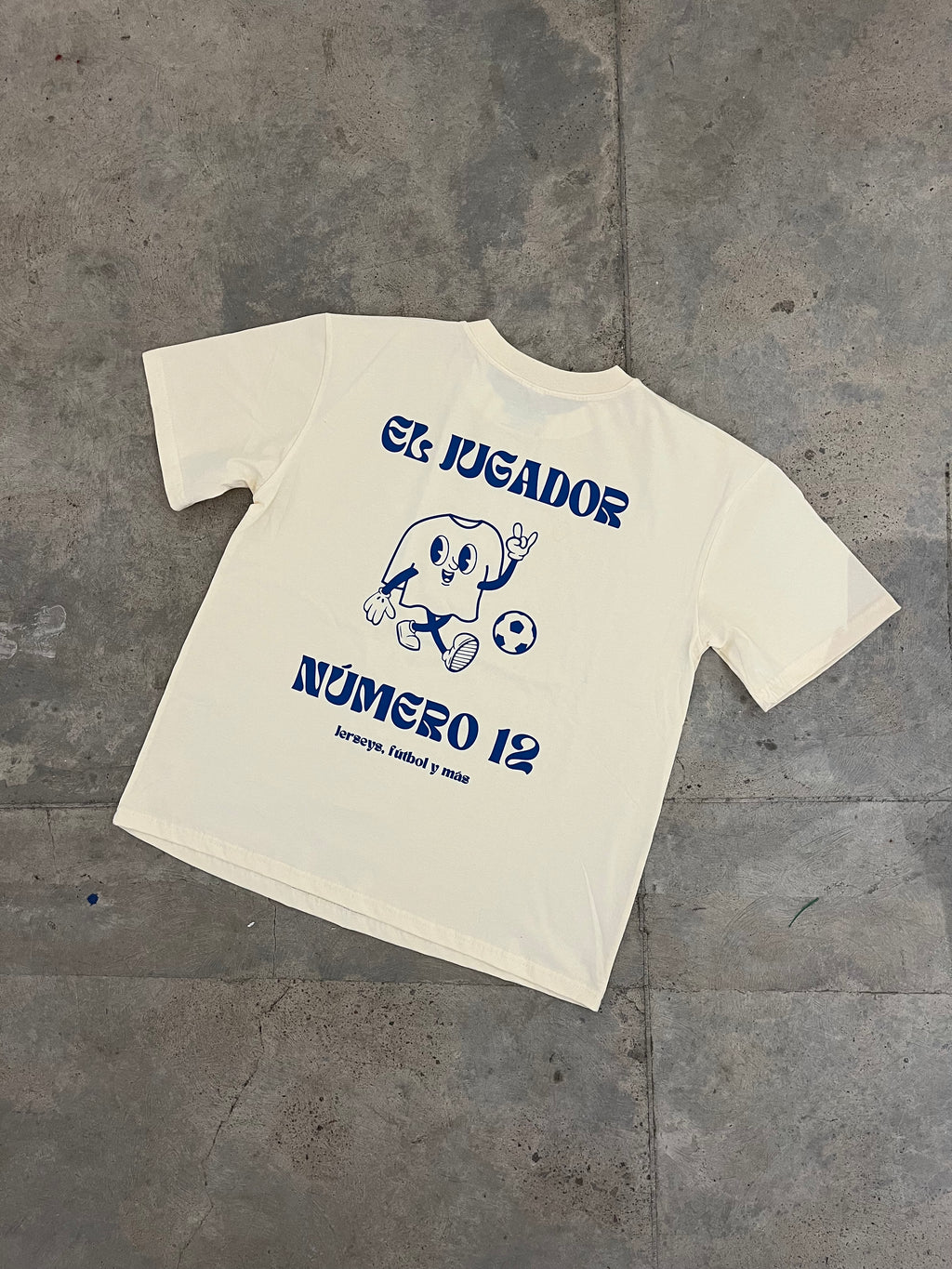 Playera El Jugador Número 12 (Oversized Fit)