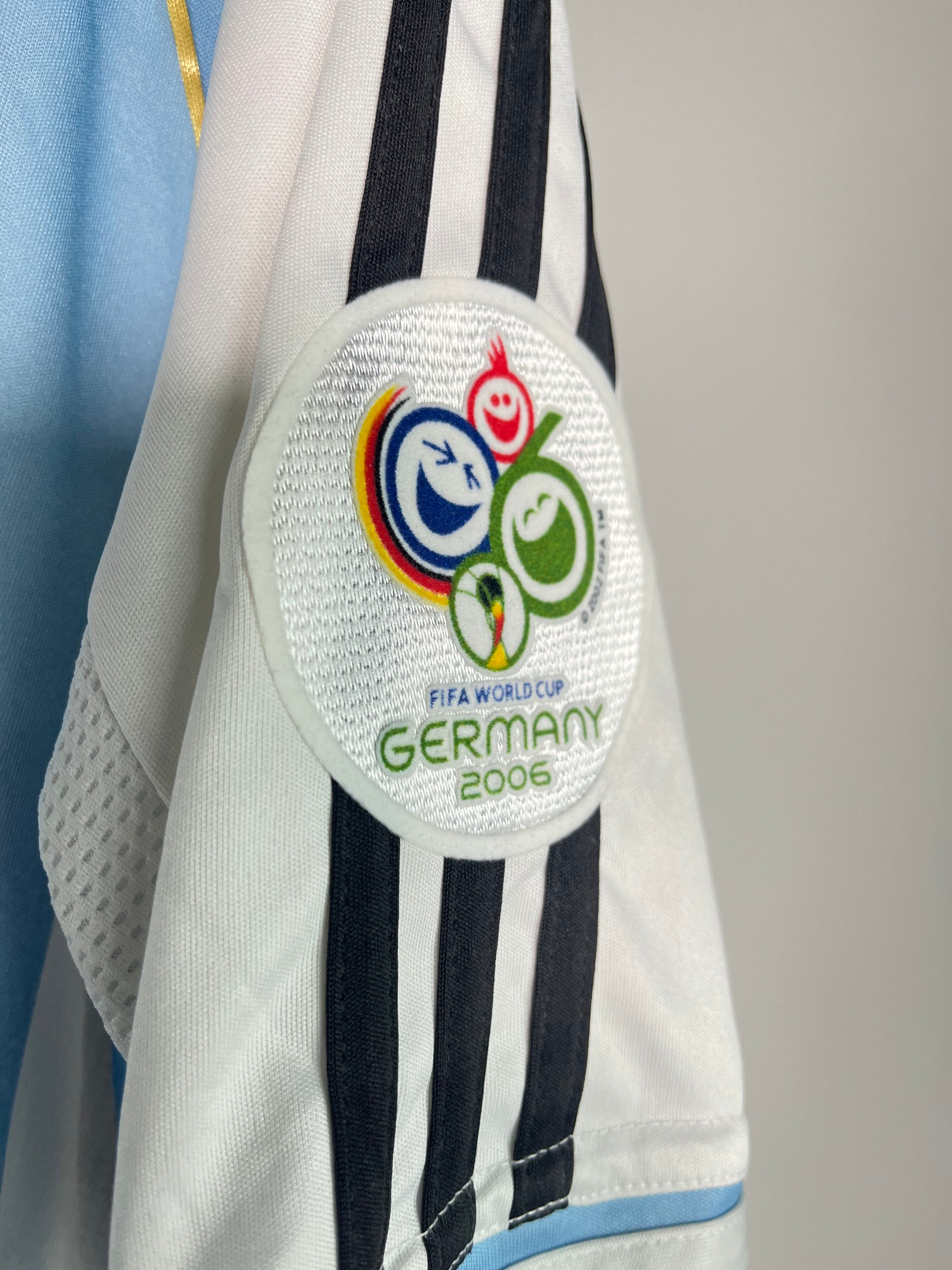 Jersey Argentina Local 2006 2008 *Mundial Alemania* Lionel Messi (L)
