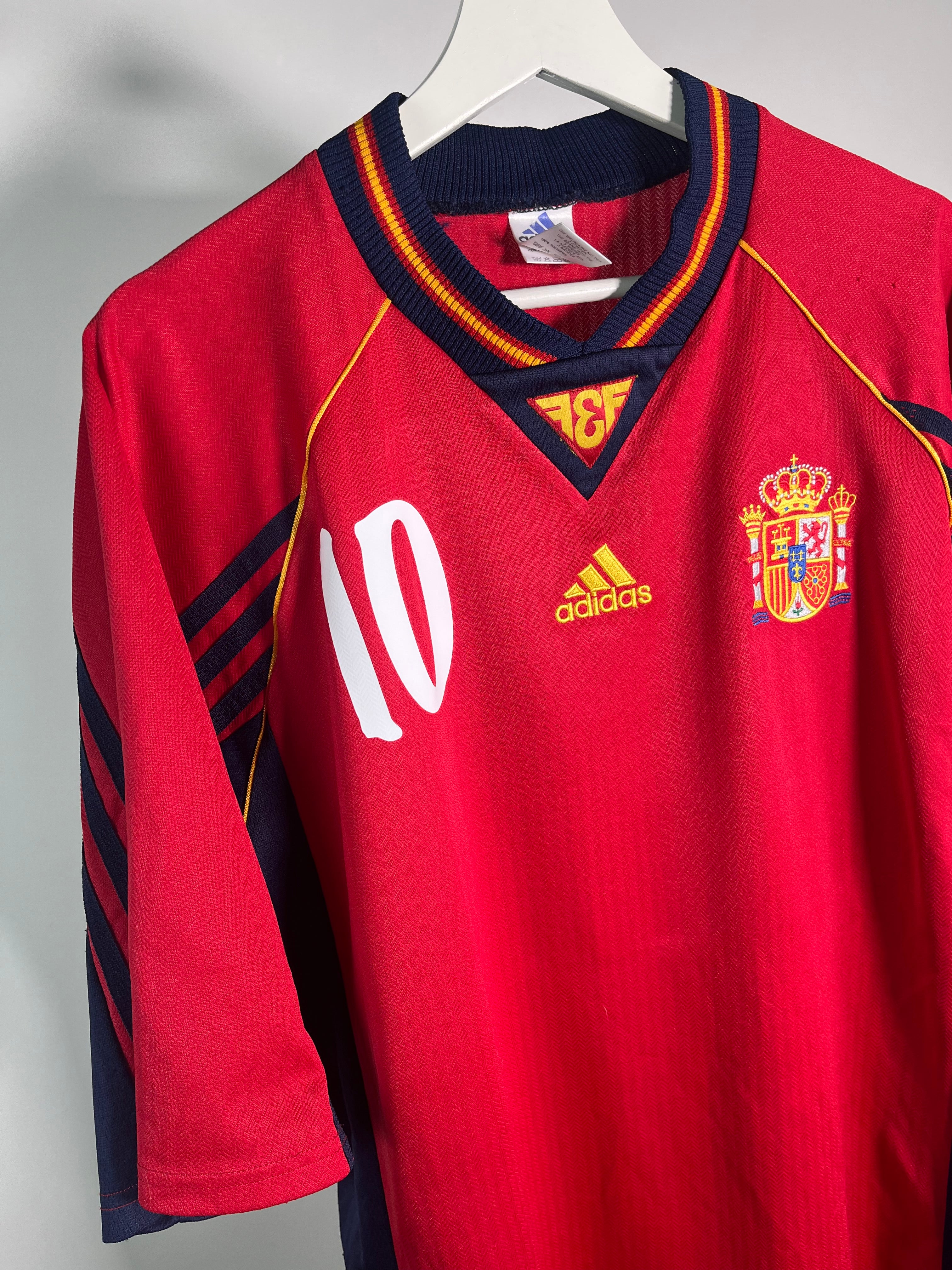 Jersey España Local 1998 2000 Raúl González (XL)