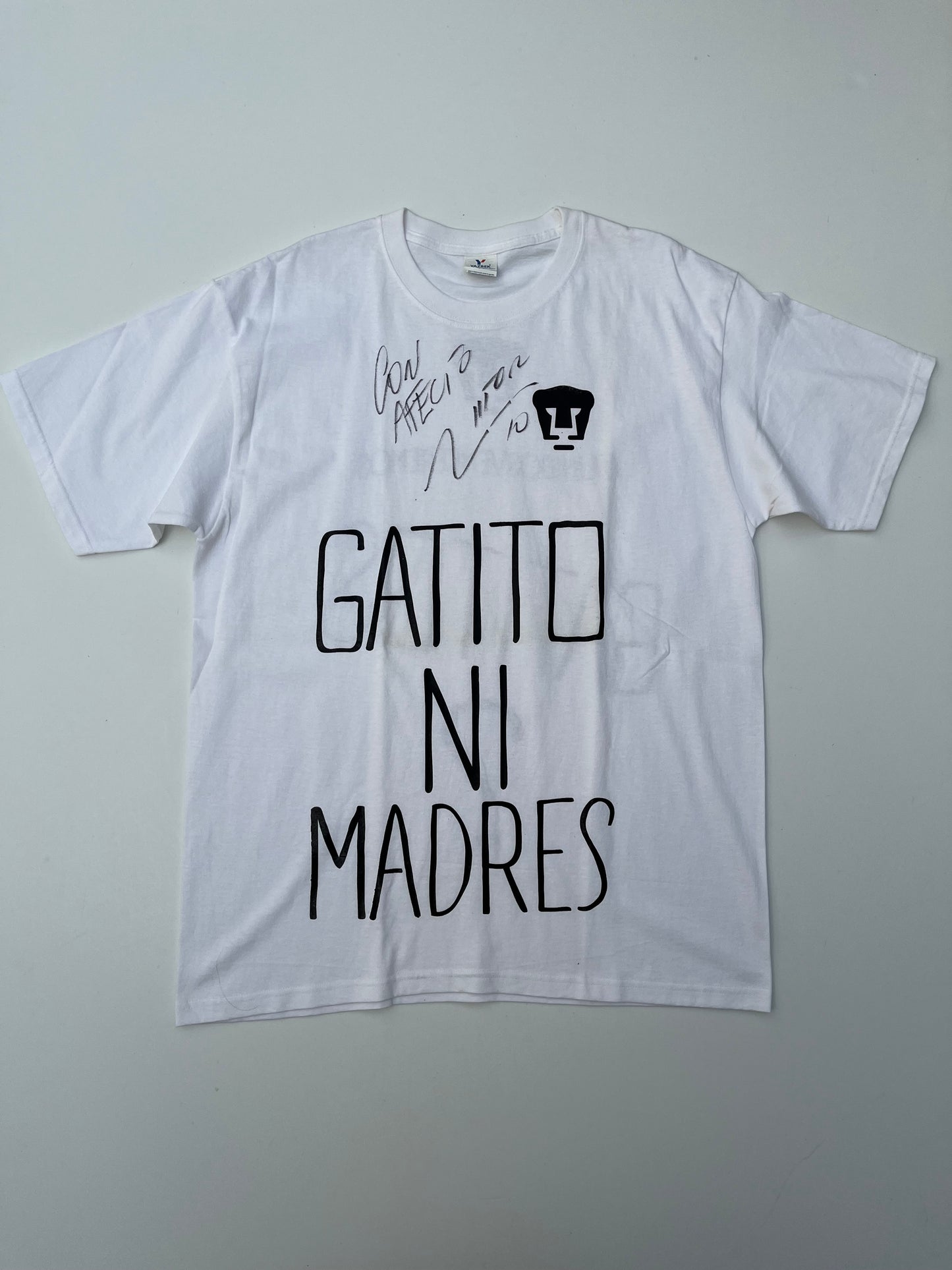 Playera Pumas 2004 Gatito Ni M***** Ailton Da Silva (L)