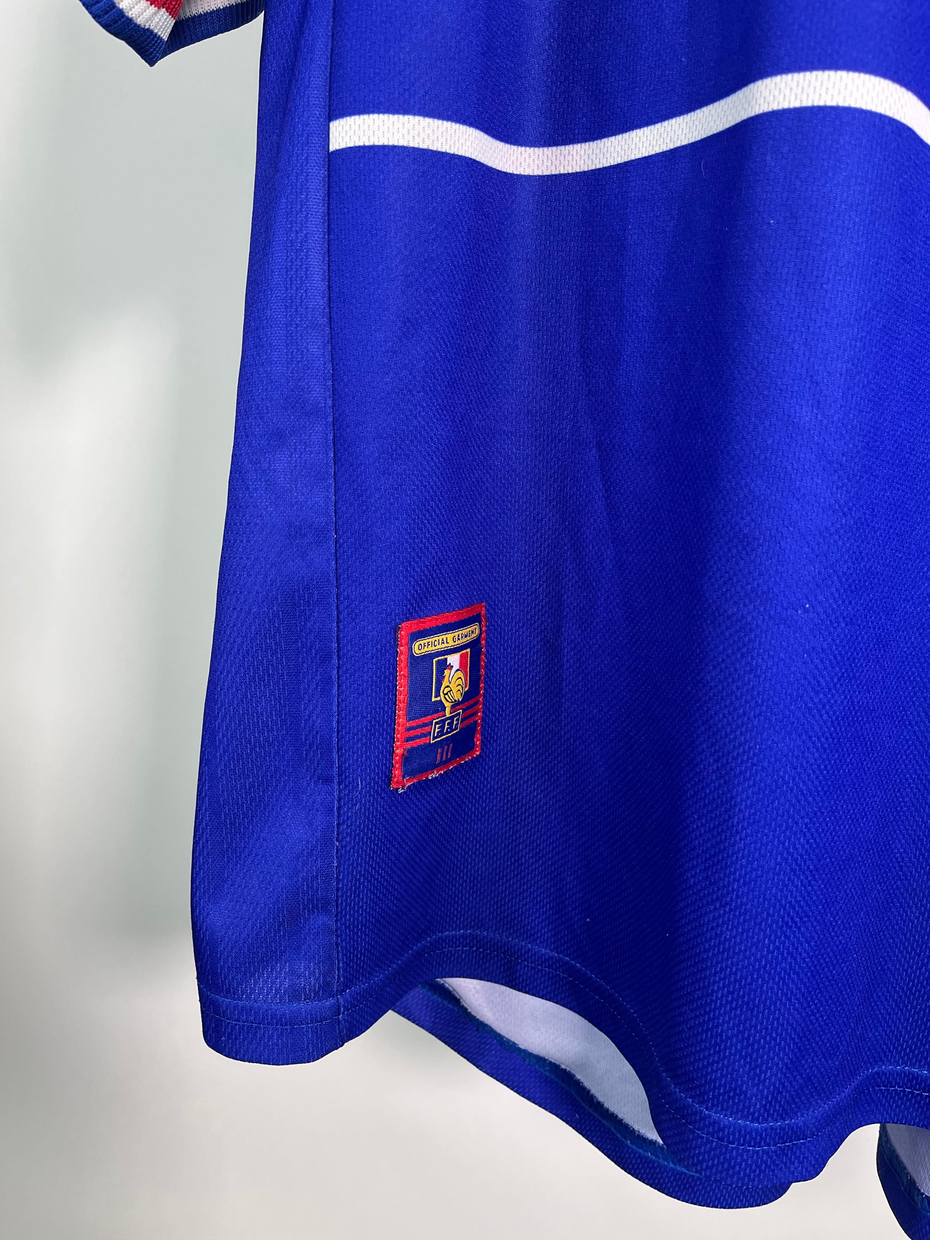 Jersey Francia Local 1998 2000 Autografiado David Trezeguet (L)