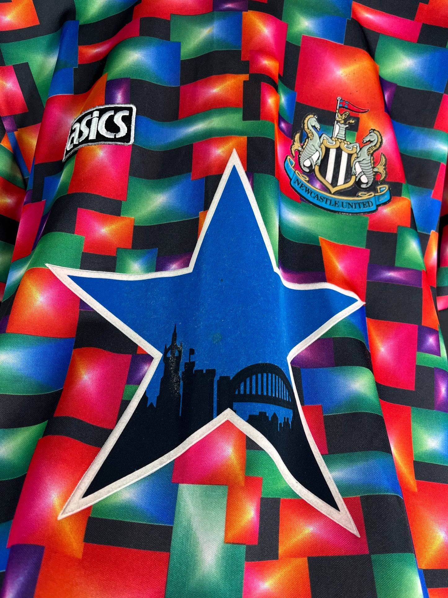 Jersey Newcastle United Portero 1993 1994 Manga Larga (L)