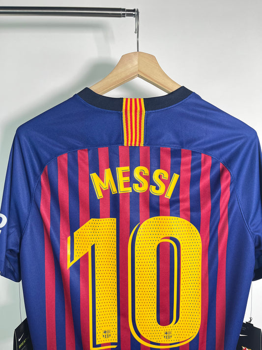 Jersey Barcelona Local 2018 2019 *C/Etiquetas* Lionel Messi (L)