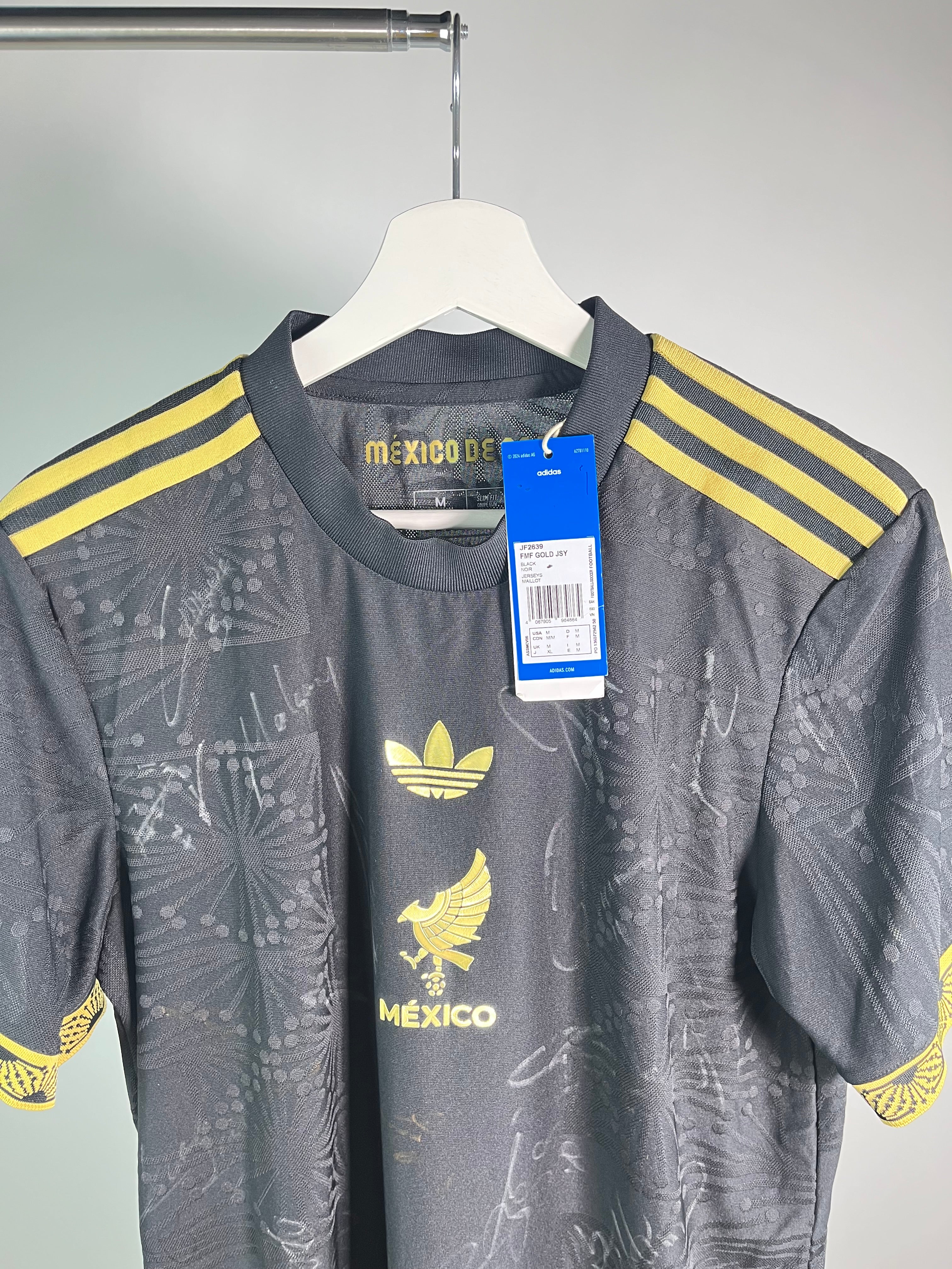 Jersey México Tercero 2025 2026 Autografiado Versión Jugador *C/Etiquetas* (M)