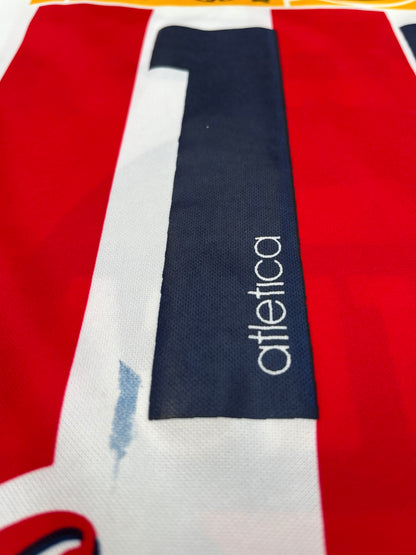 Jersey Chivas Local 2001 2002 Utilería Ramón Morales Autografiado (L)