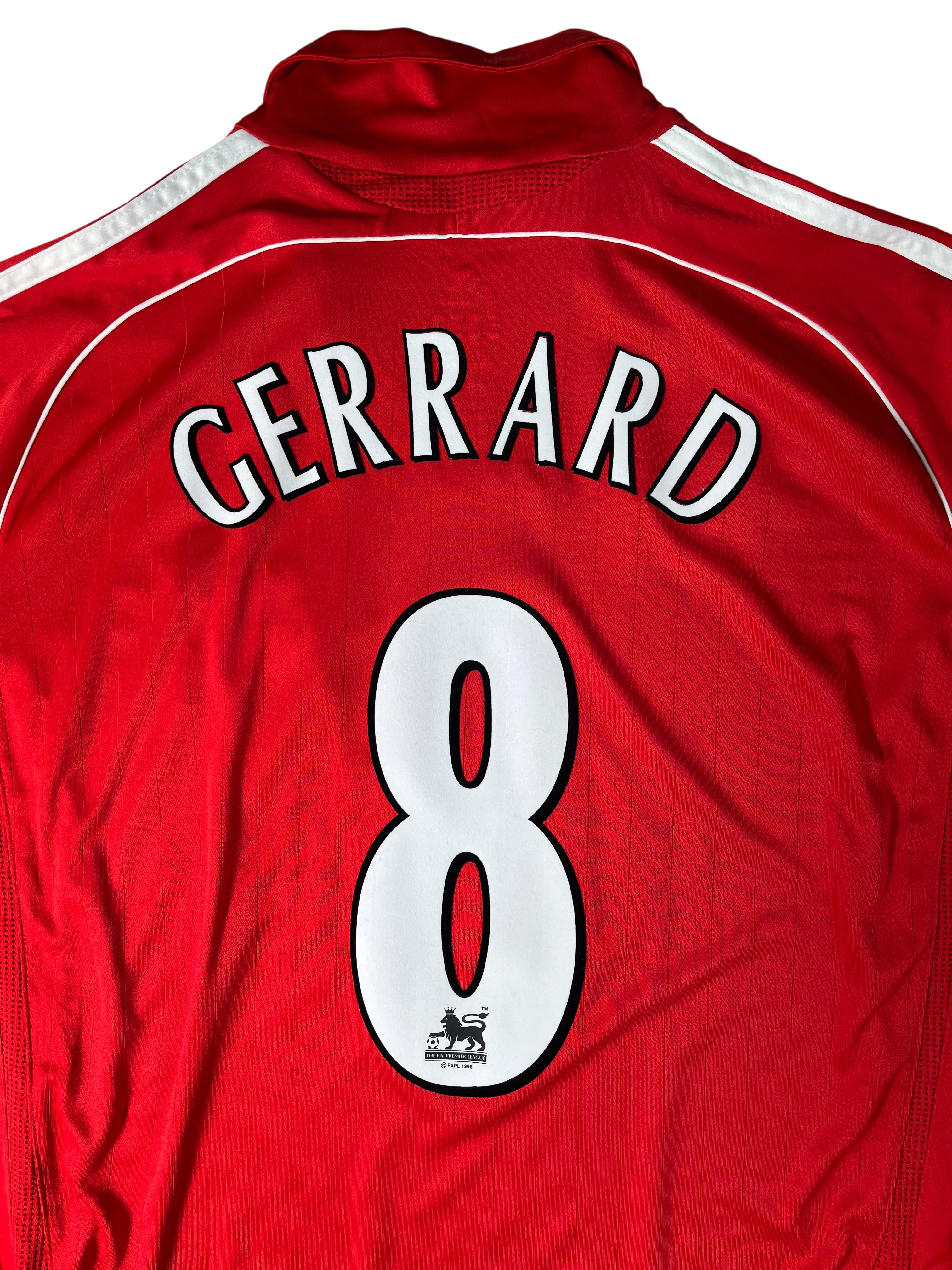 Jersey Liverpool Local 2006 2008 Steven Gerrard (L)