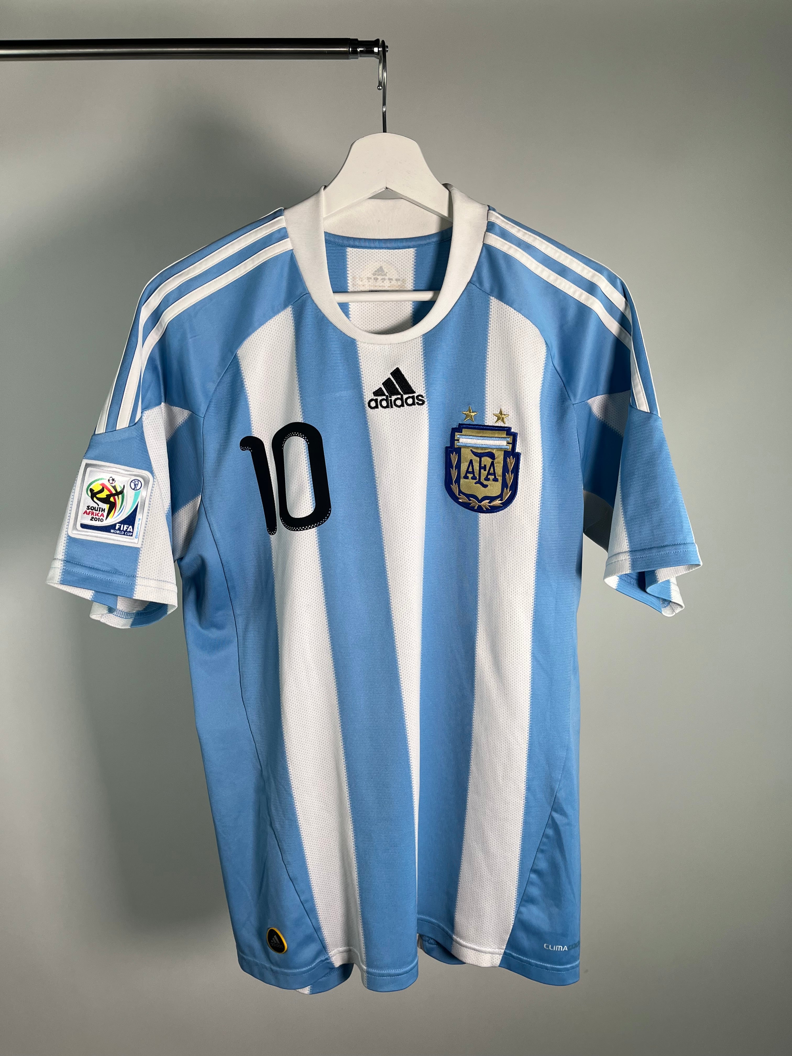Jersey Argentina Local 2010 2011 *Mundial Sudáfrica* Lionel Messi (M)