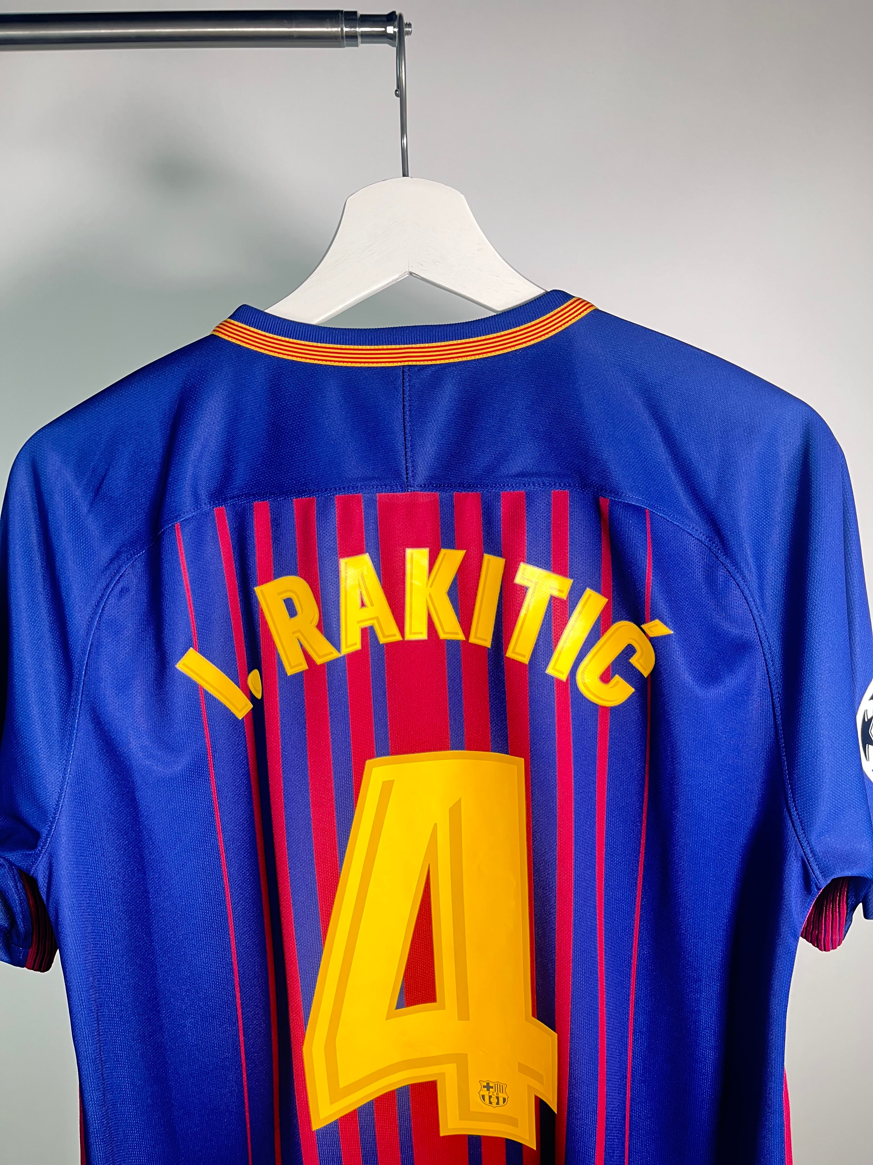 Jersey Barcelona Local 2017 2018 *Champions League* Ivan Rakitic (M)