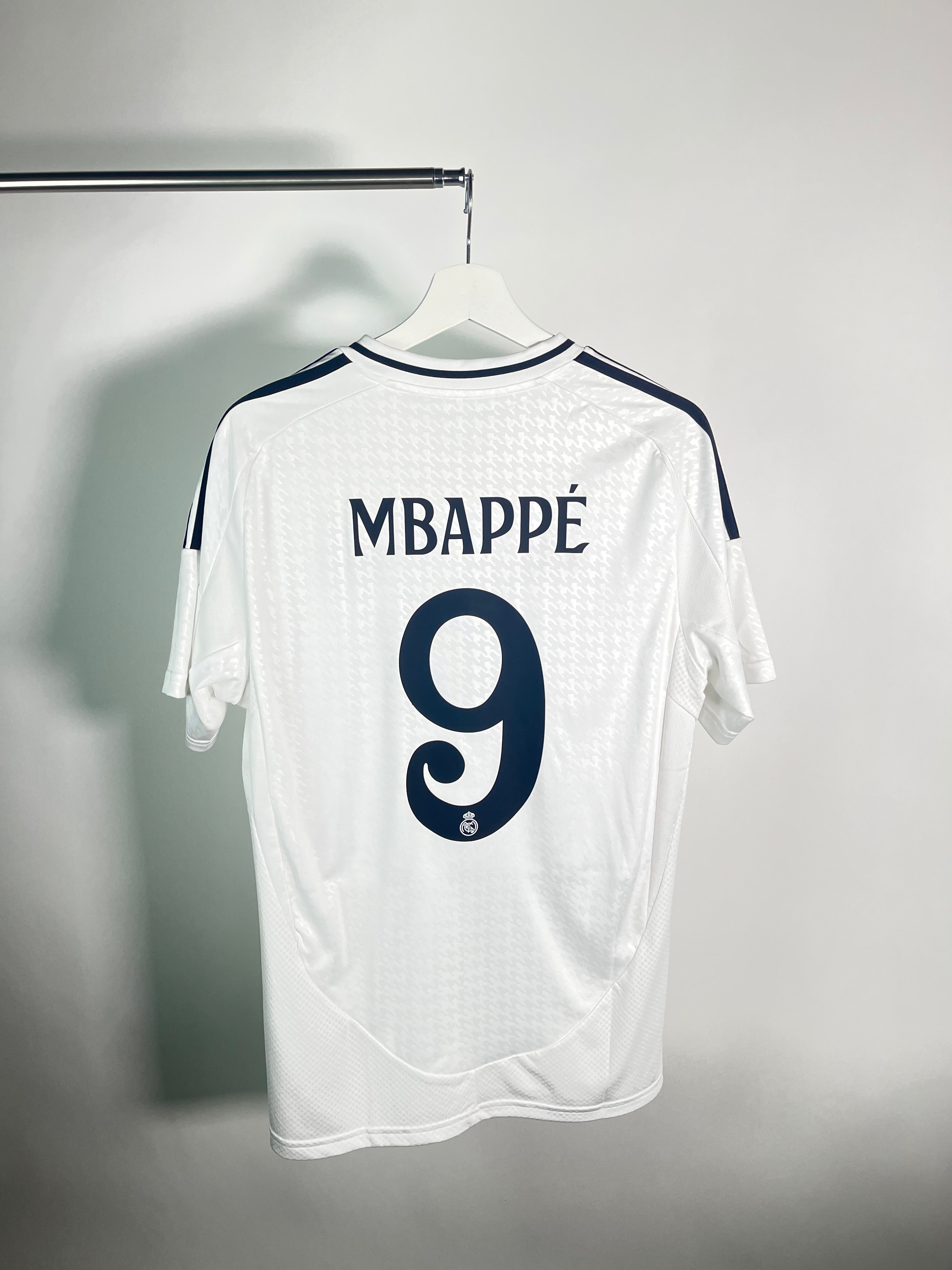 Jersey Real Madrid Local 2024 2025 Kylian Mbappé (M)