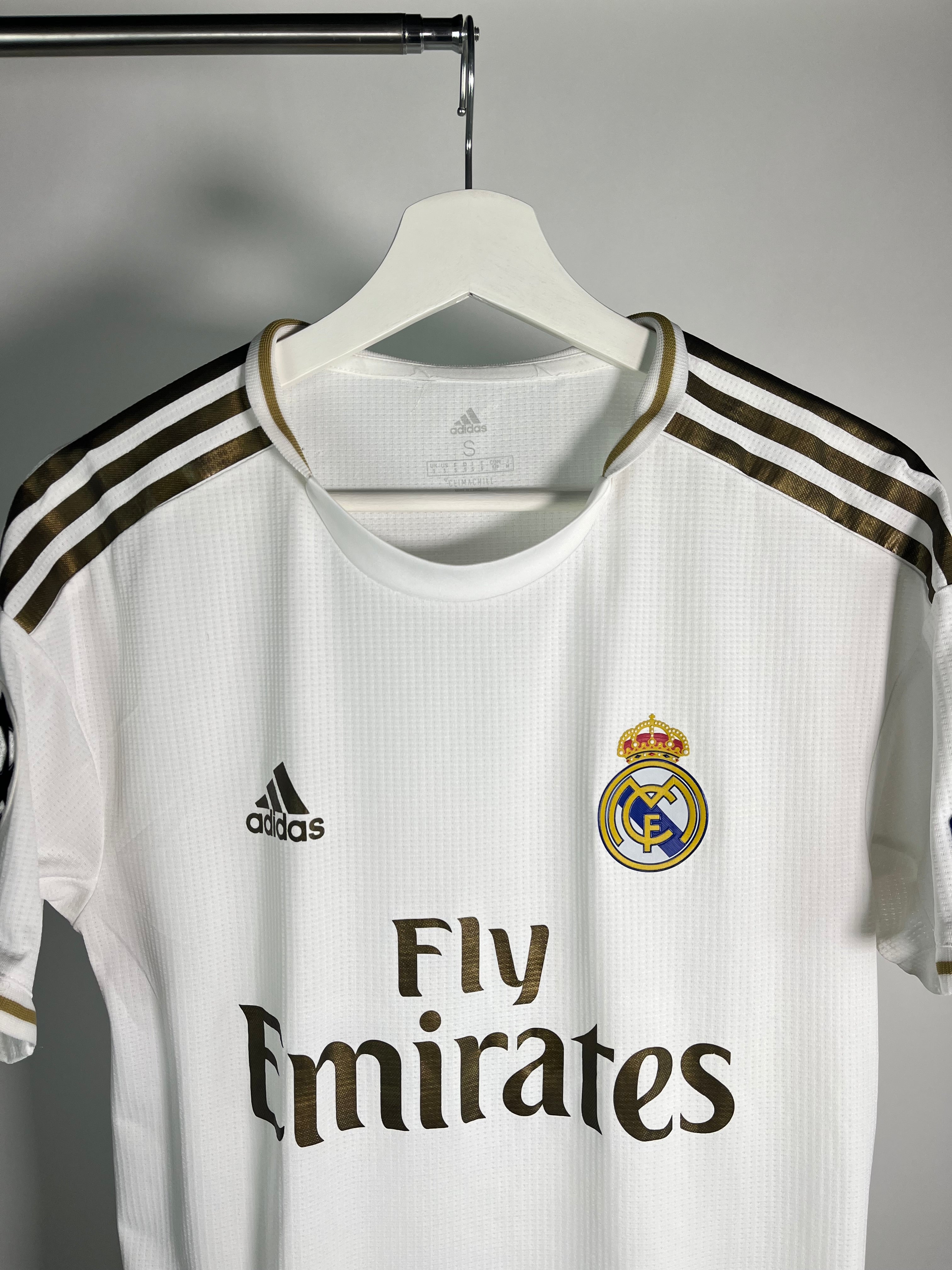 Jersey Real Madrid Local 2019 2020 Versión Jugador (S)