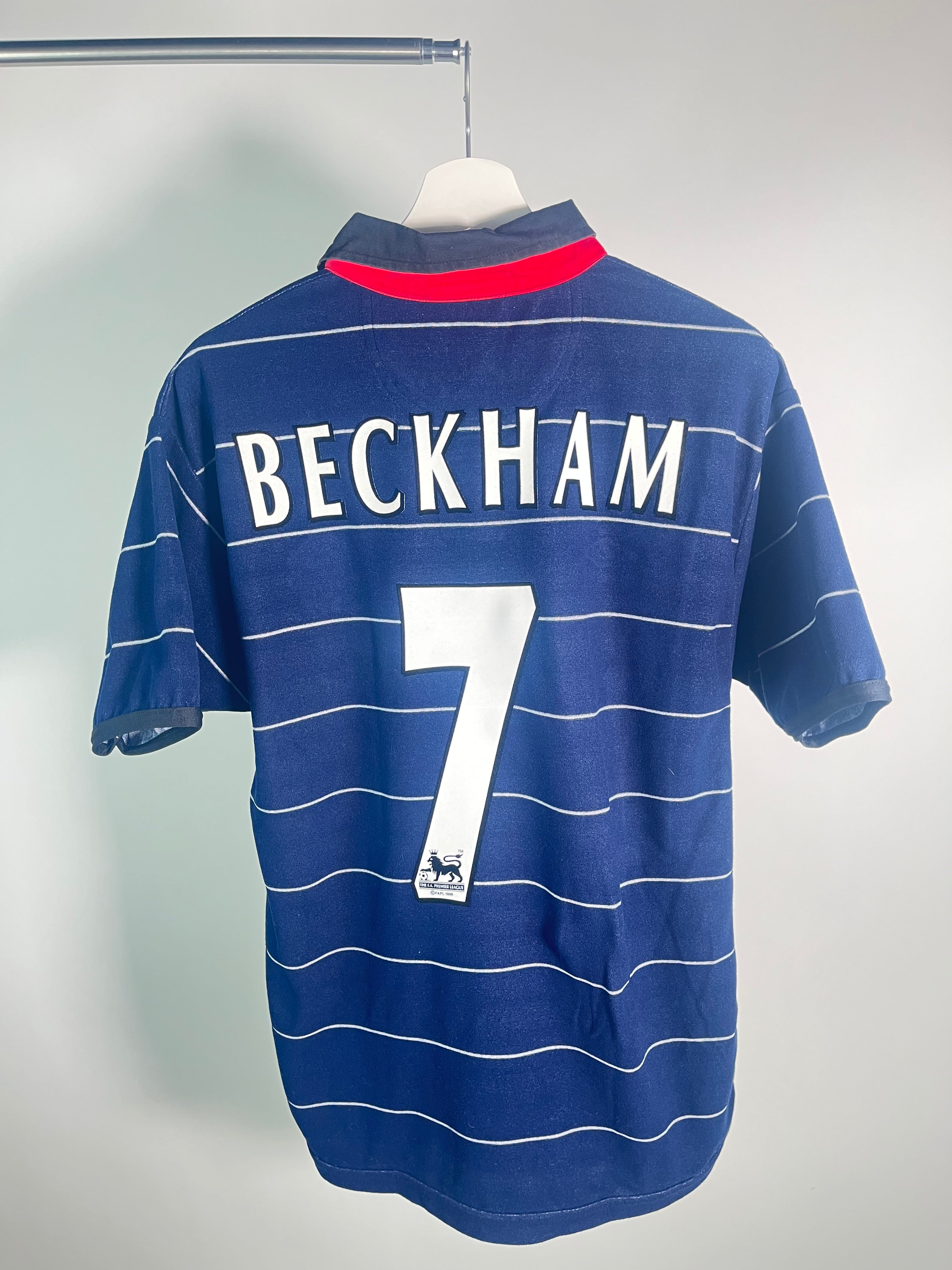 Jersey Manchester United Visita 1999 2000 David Beckham (M)