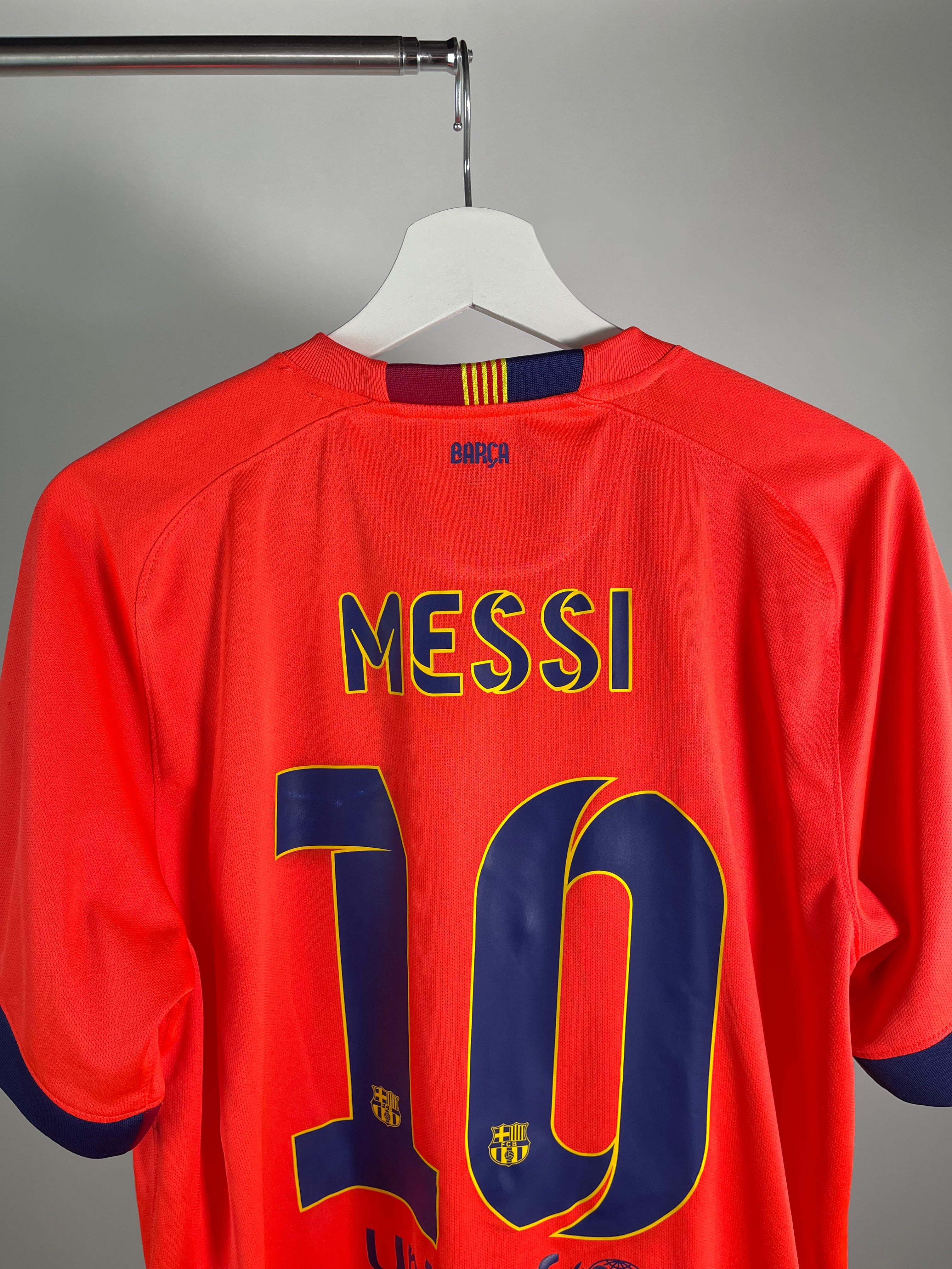 Jersey Barcelona Visita 2014 2015 Lionel Messi (L)