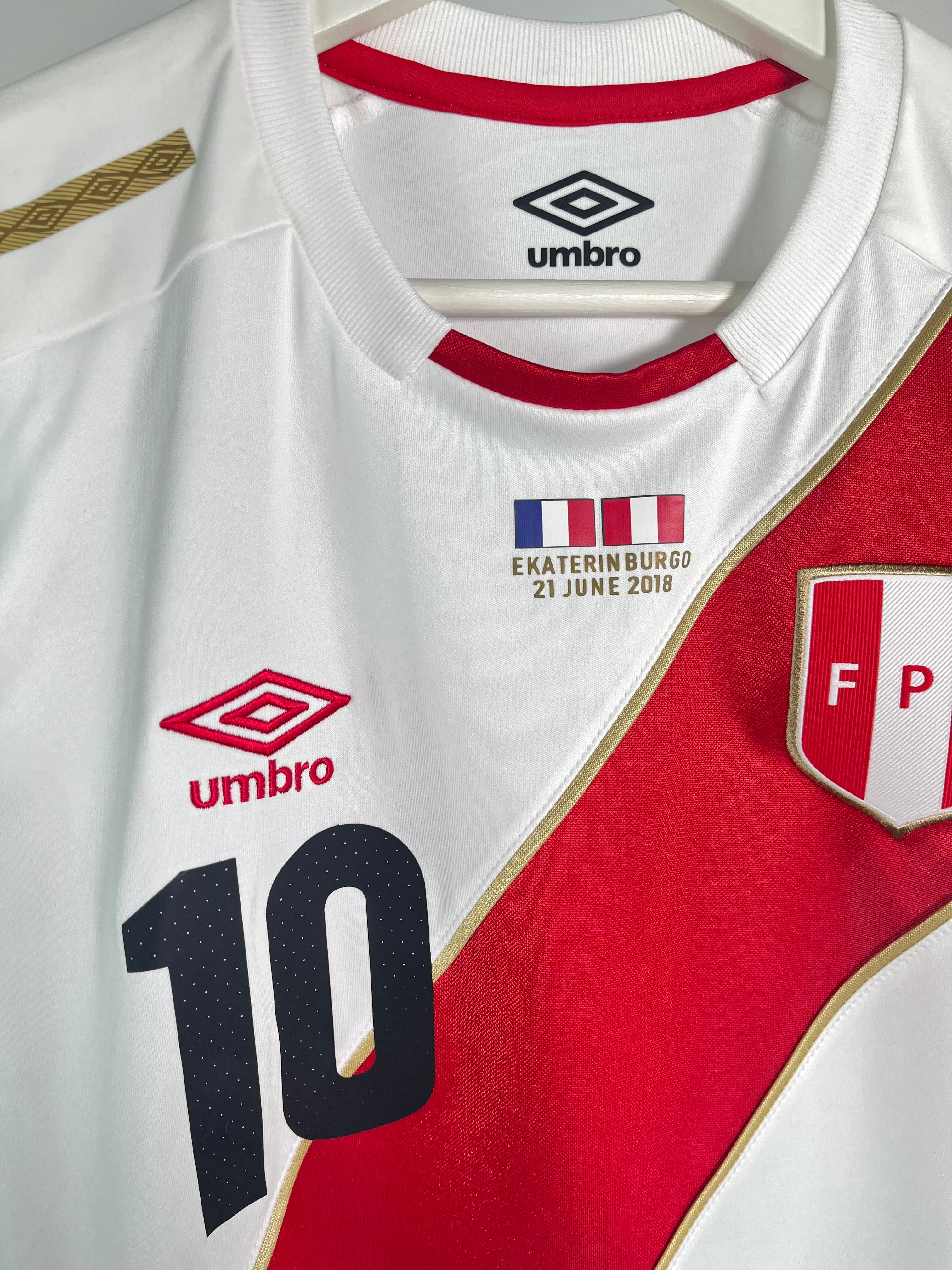 Jersey Perú Local 2018 2019 Jefferson Farfán (M)