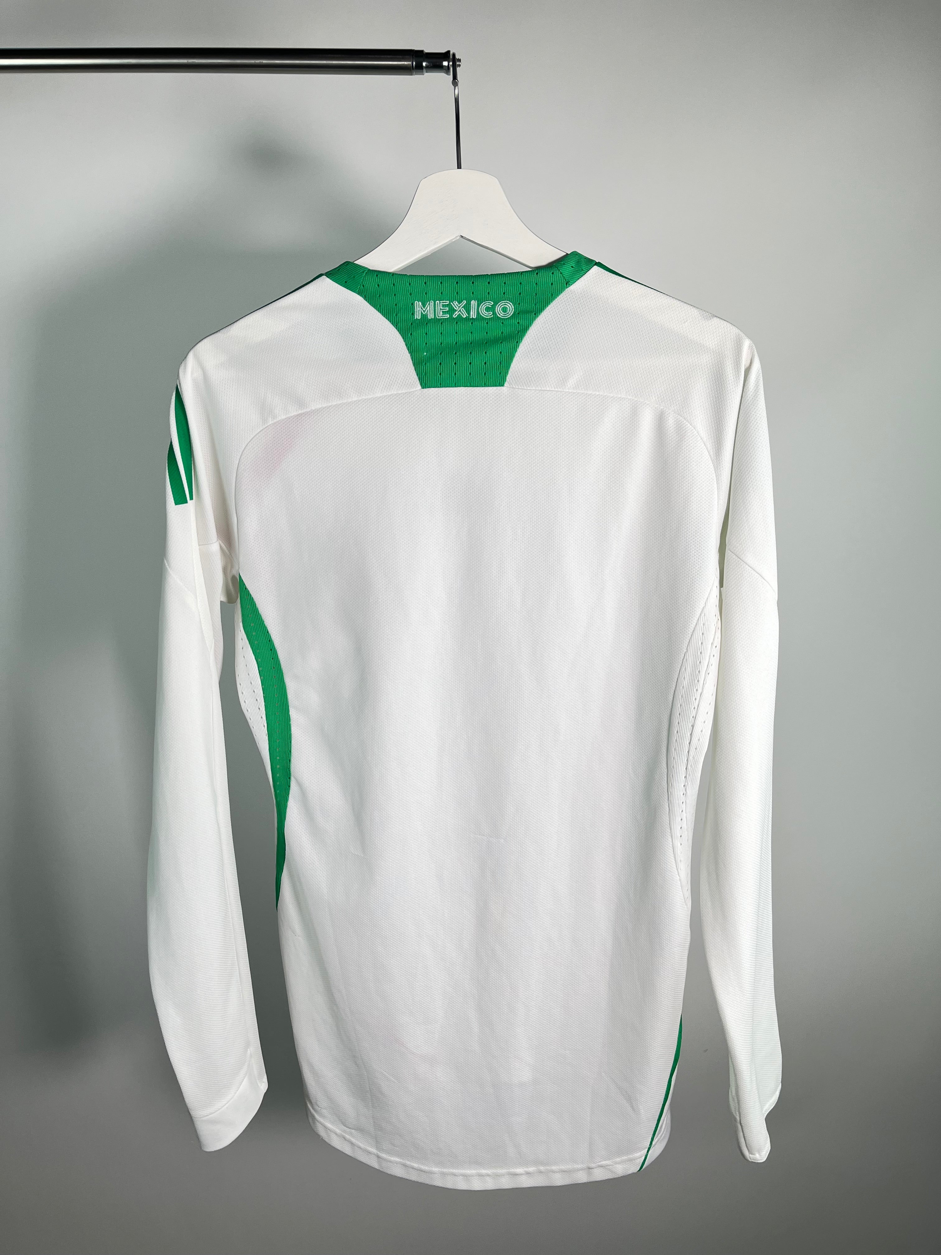 Jersey México Visita 2008 2010 Manga Larga Versión Jugador (M)