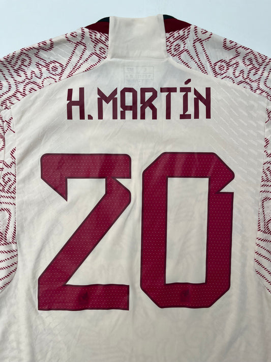Jersey México Visita 2022 2023 Versión Jugador Henry Martín (L)