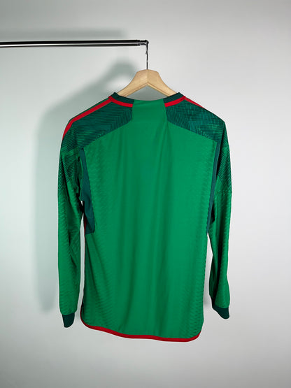 Jersey México Local 2022 2023 Manga Larga Versión Jugador (L)