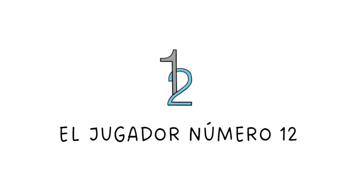 Player number 12: sale of original football jerseys – El jugador número 12