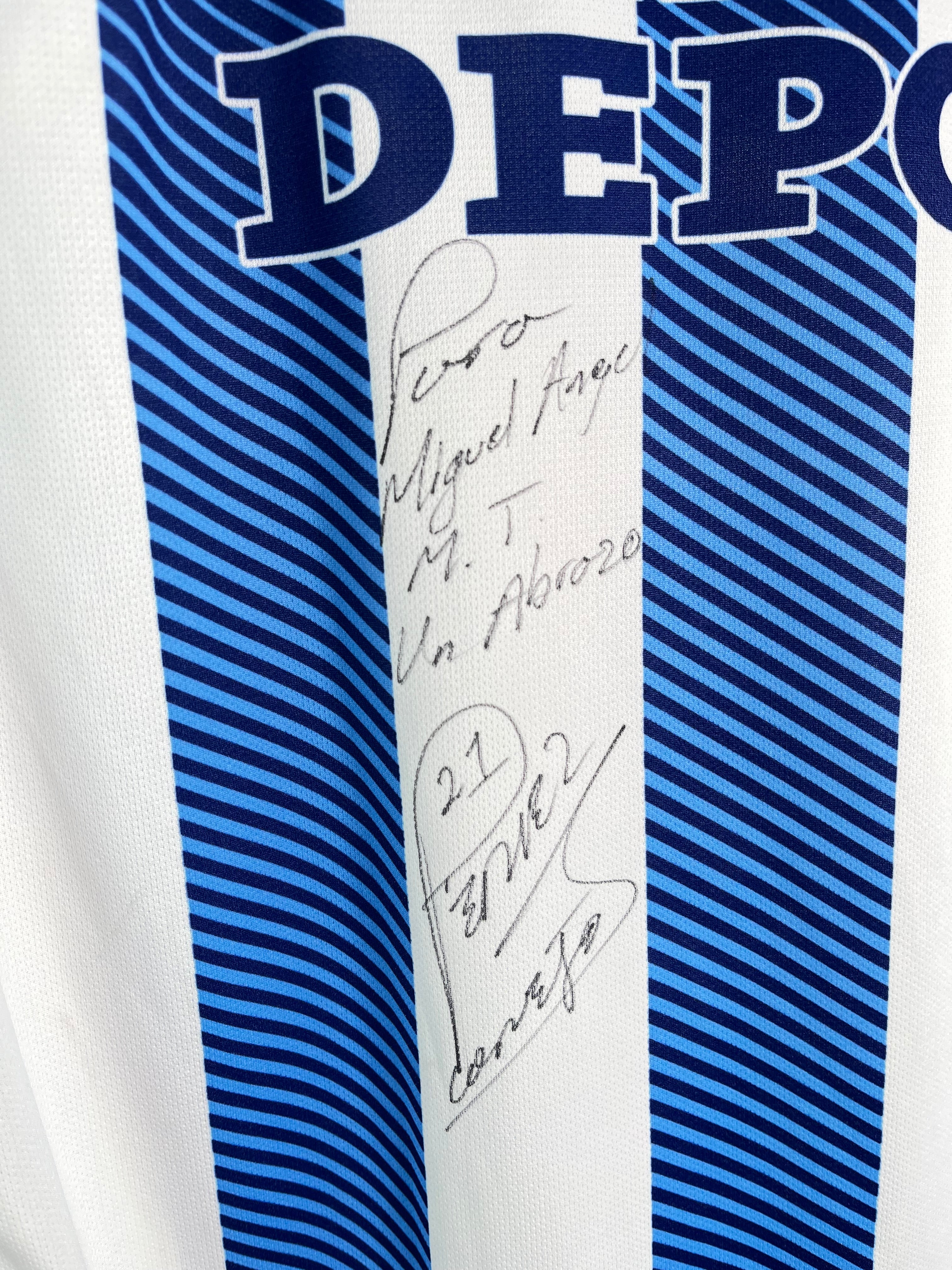 Jersey Pachuca Local 2017 2018 Autografiado Oscar Pérez (M)