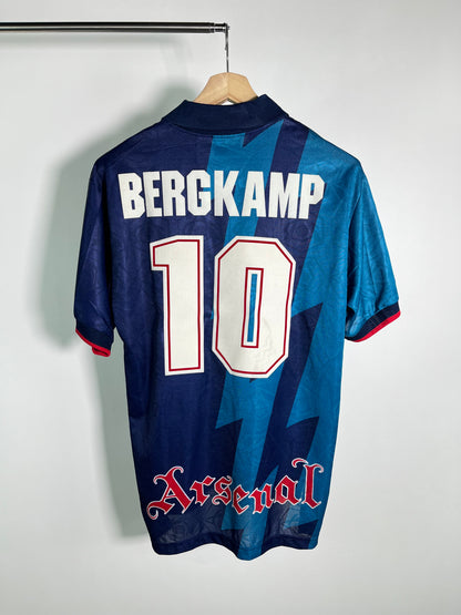 Jersey Arsenal Visita 1995 1996 Dennis Bergkamp (M)